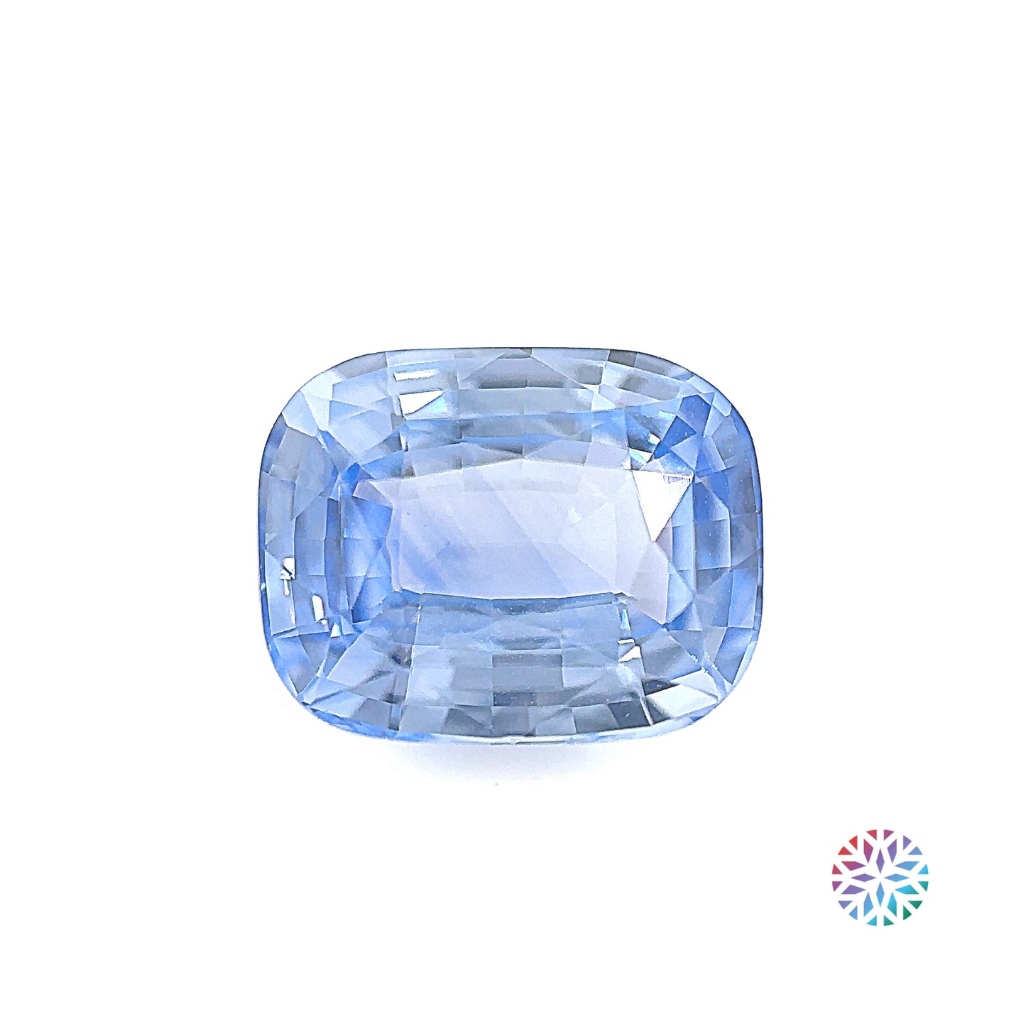 Blue Sapphire- Cushion, 3.03ct, 9.5 x 7.5 x 4.4mm