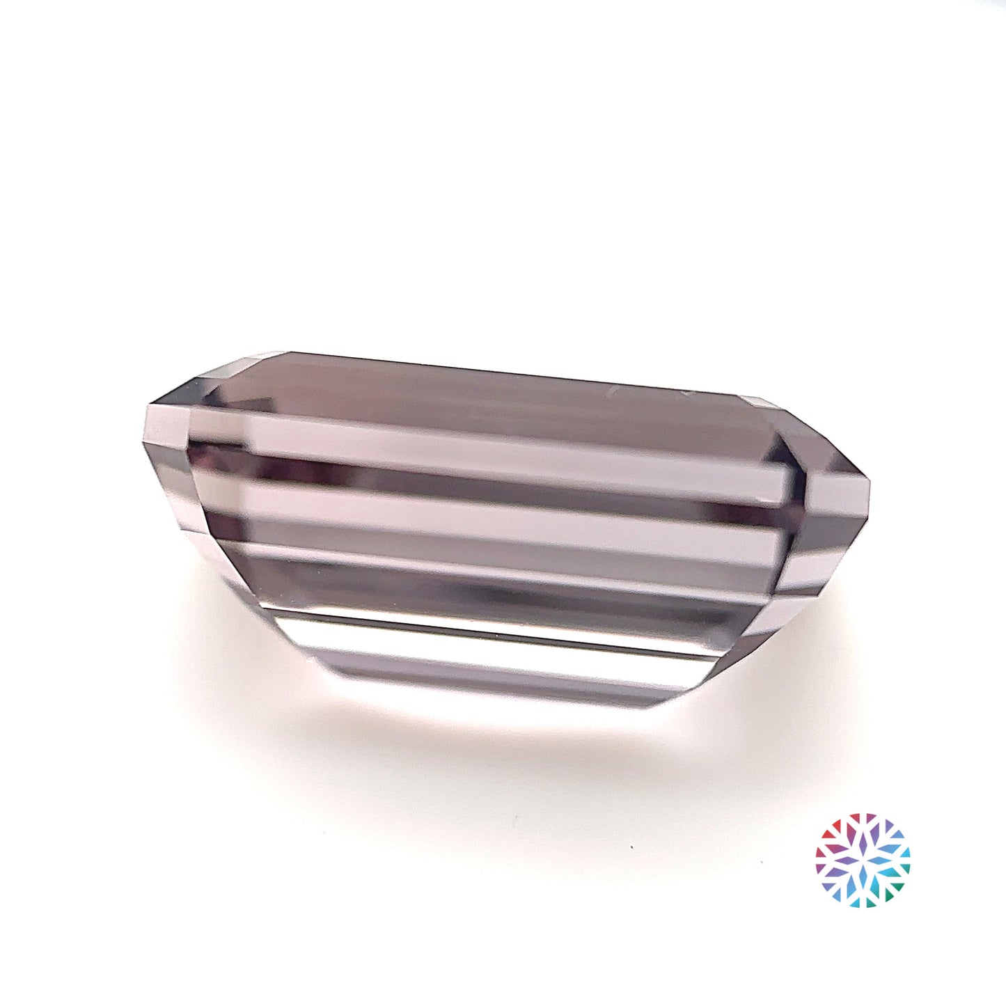 Mauve Tourmaline- Emerald, 8.76ct, 15.2 x 8.9 x 7.2mm