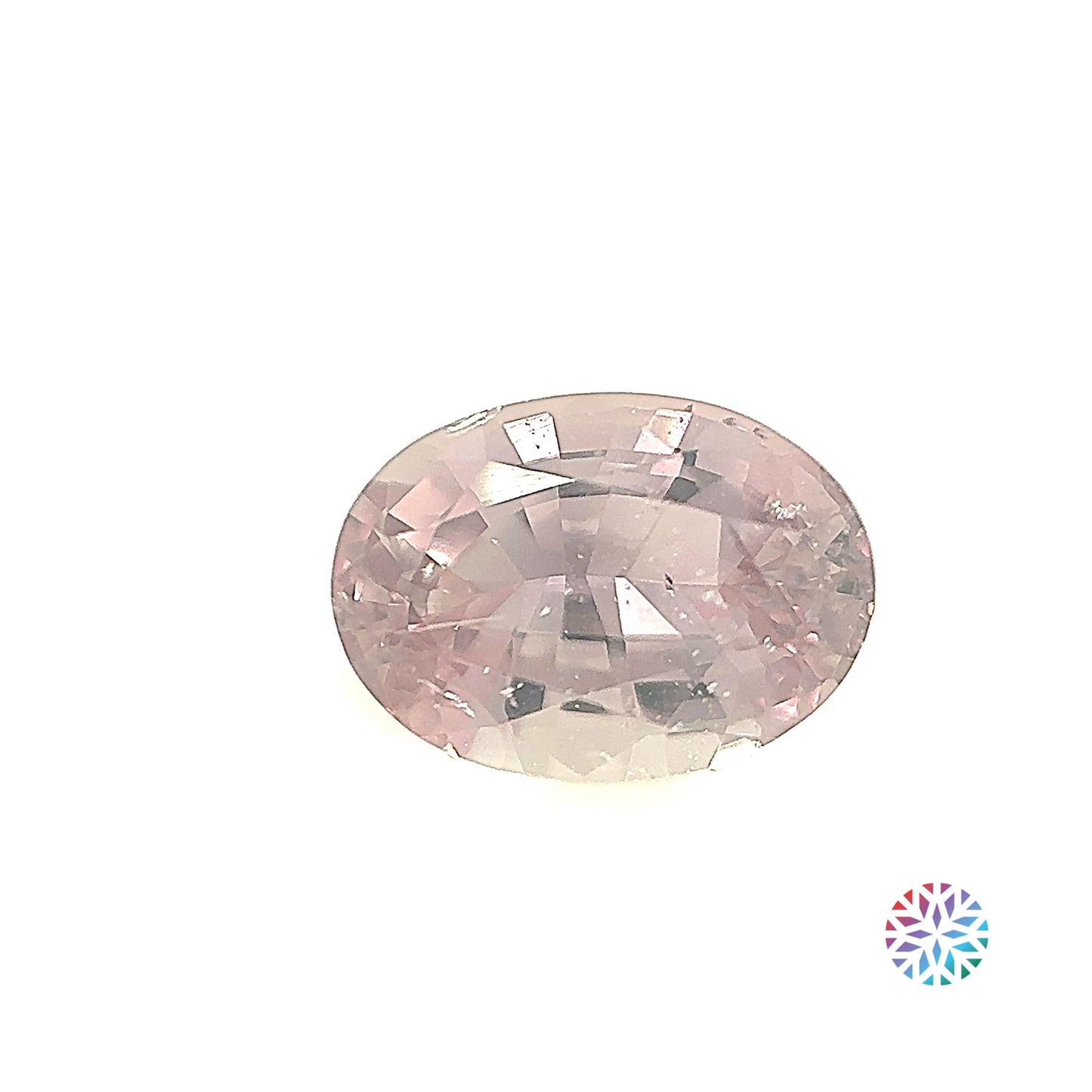 Peach Sapphire- Oval, 3.08ct, 10.1 x 7.2 x 5.0mm, (C), (N)