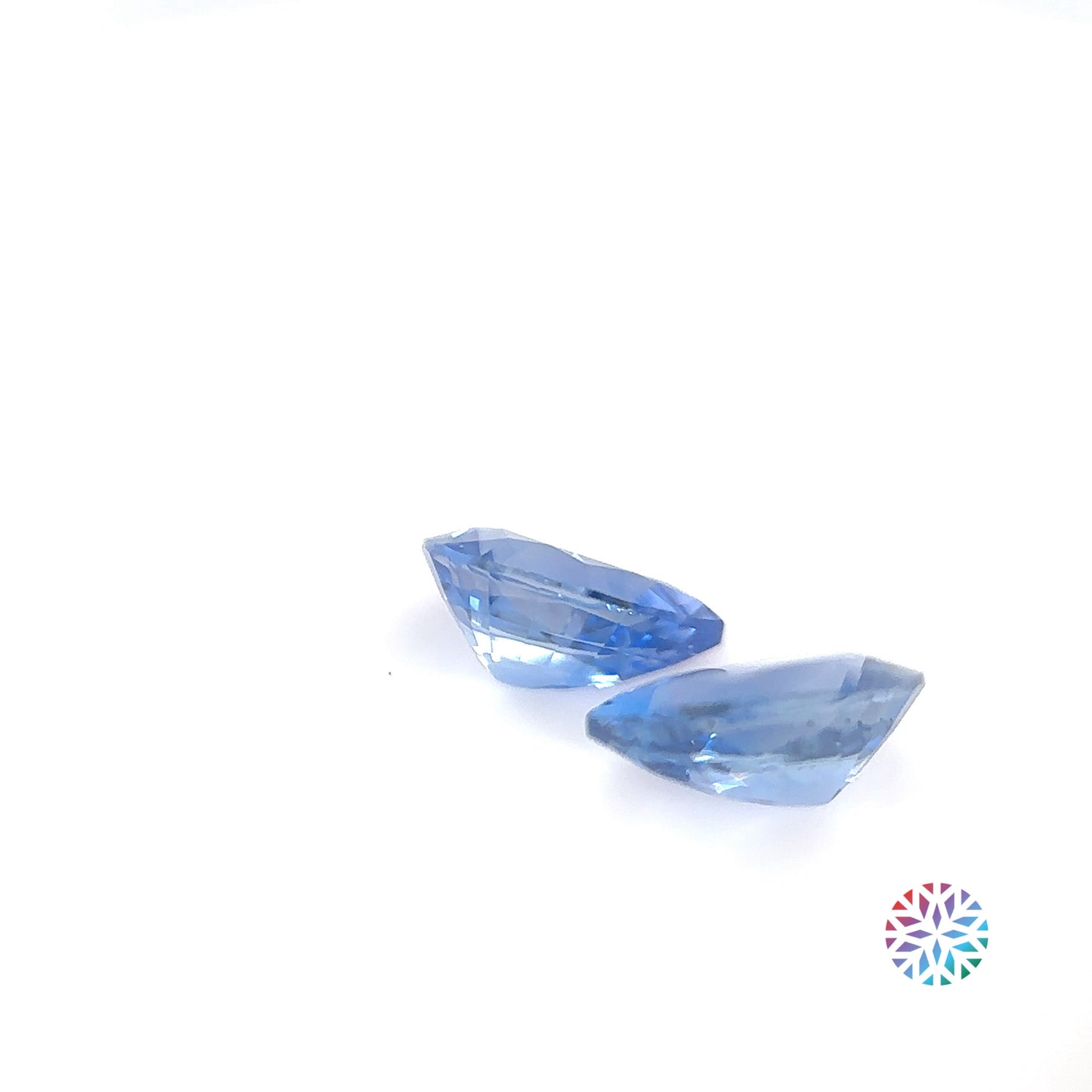 Blue Sapphire pair - Pear, 1.52ct, 7.0 x 5.0mm