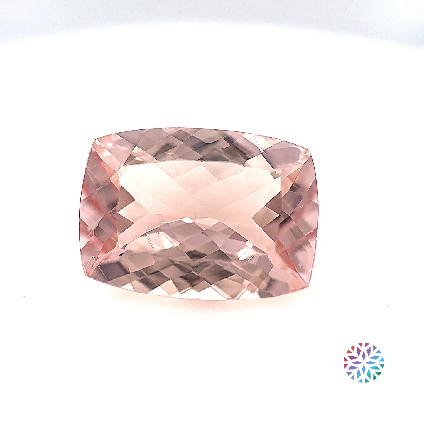 Pink Morganite- Cushion, 6.58ct, 15.0 x 10.8 x 6.2mm