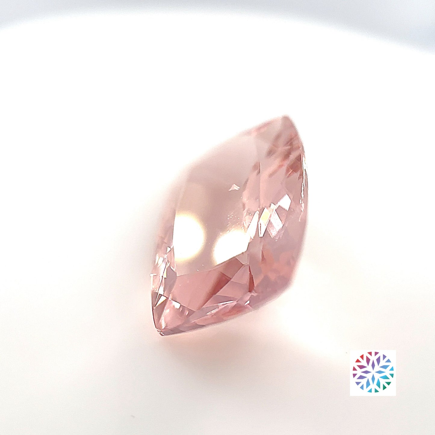 Pink Morganite- Cushion, 6.58ct, 15.0 x 10.8 x 6.2mm