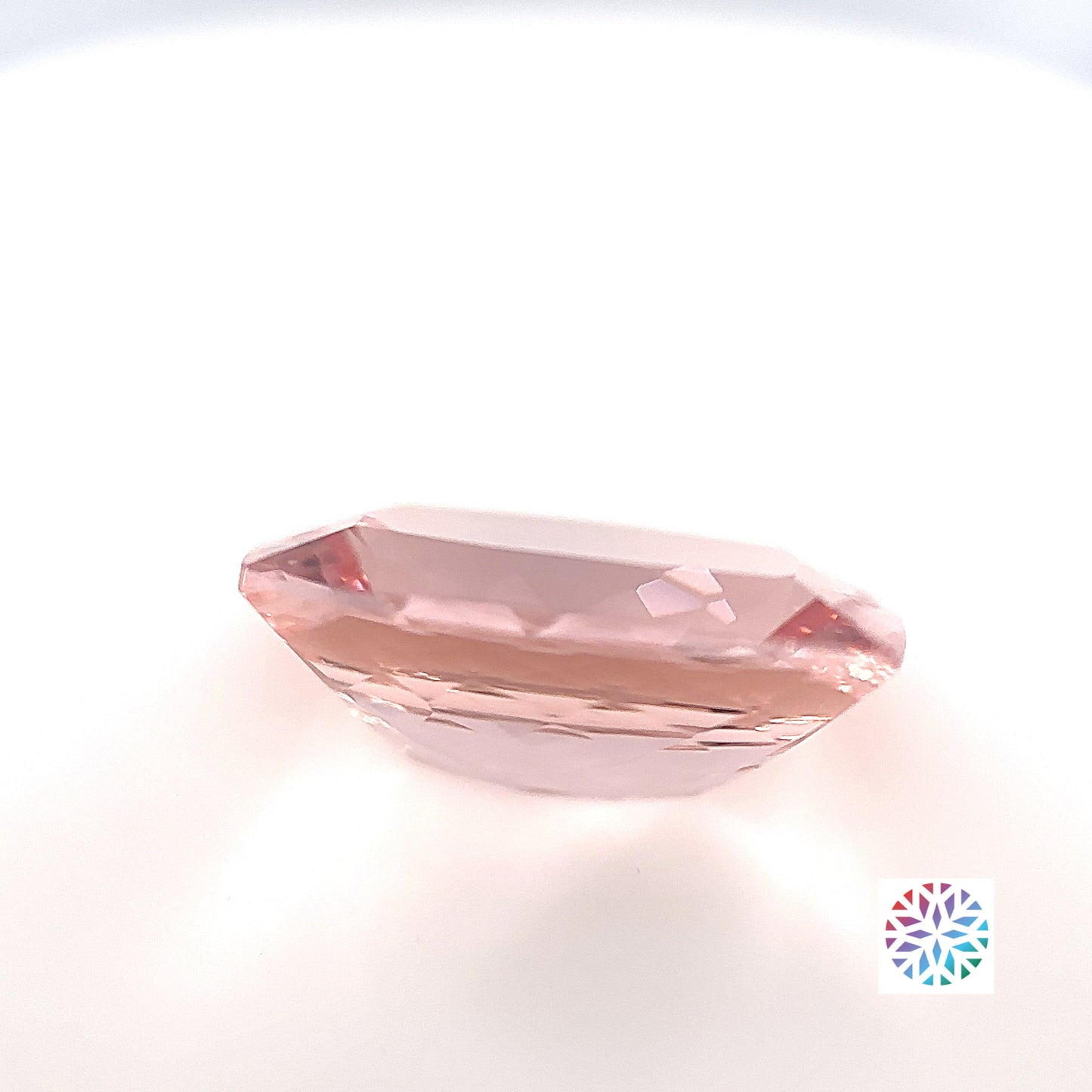Pink Morganite- Cushion, 6.58ct, 15.0 x 10.8 x 6.2mm