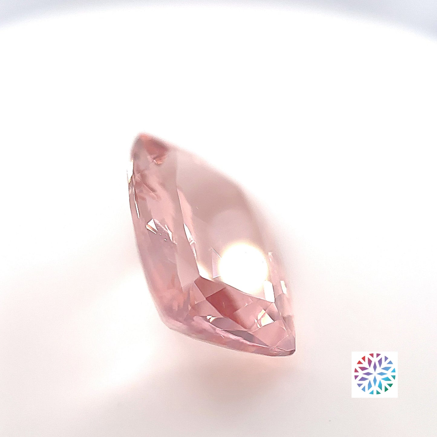 Pink Morganite- Cushion, 6.58ct, 15.0 x 10.8 x 6.2mm