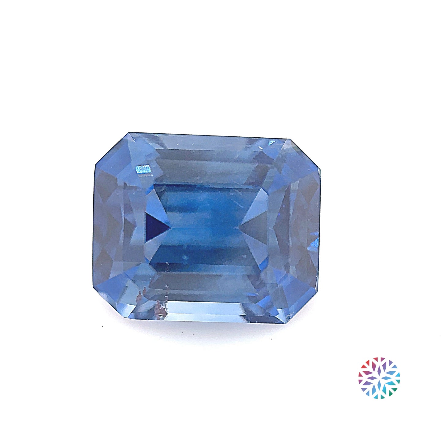 Blue Sapphire- Emerald, 5.04ct, 9.6 x 7.9 x 6.4mm