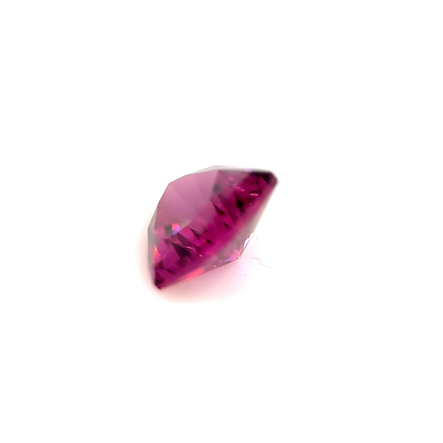 Rhodolite pair - Trilliant, 1.77ct, 7.8 x 7.7 x 4.6mm