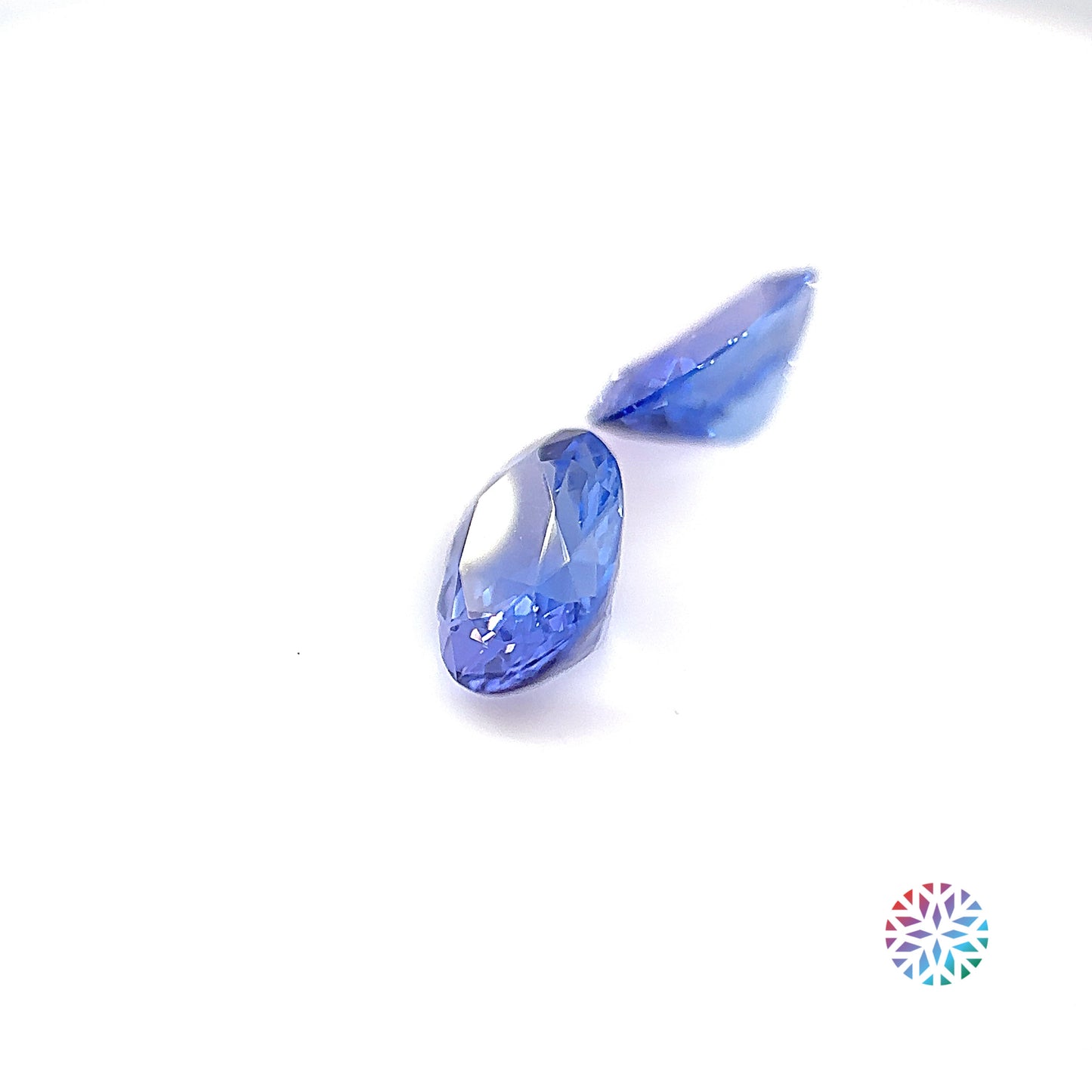 Tanzanite pair - Oval, 2.12ct, 7.9 x 5.8mm