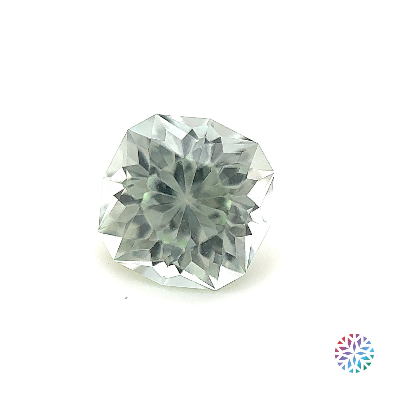 Mint Tourmaline- Cushion, 2.35ct, 8.3 x 8.3 x 6.0mm