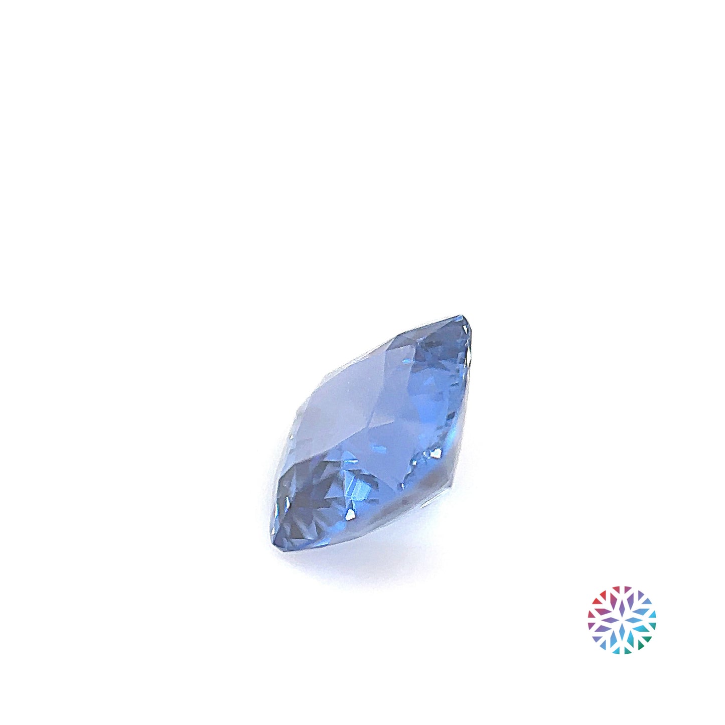 Blue Sapphire- Cushion, 1.51ct, 6.6 x 6.6 x 3.94mm