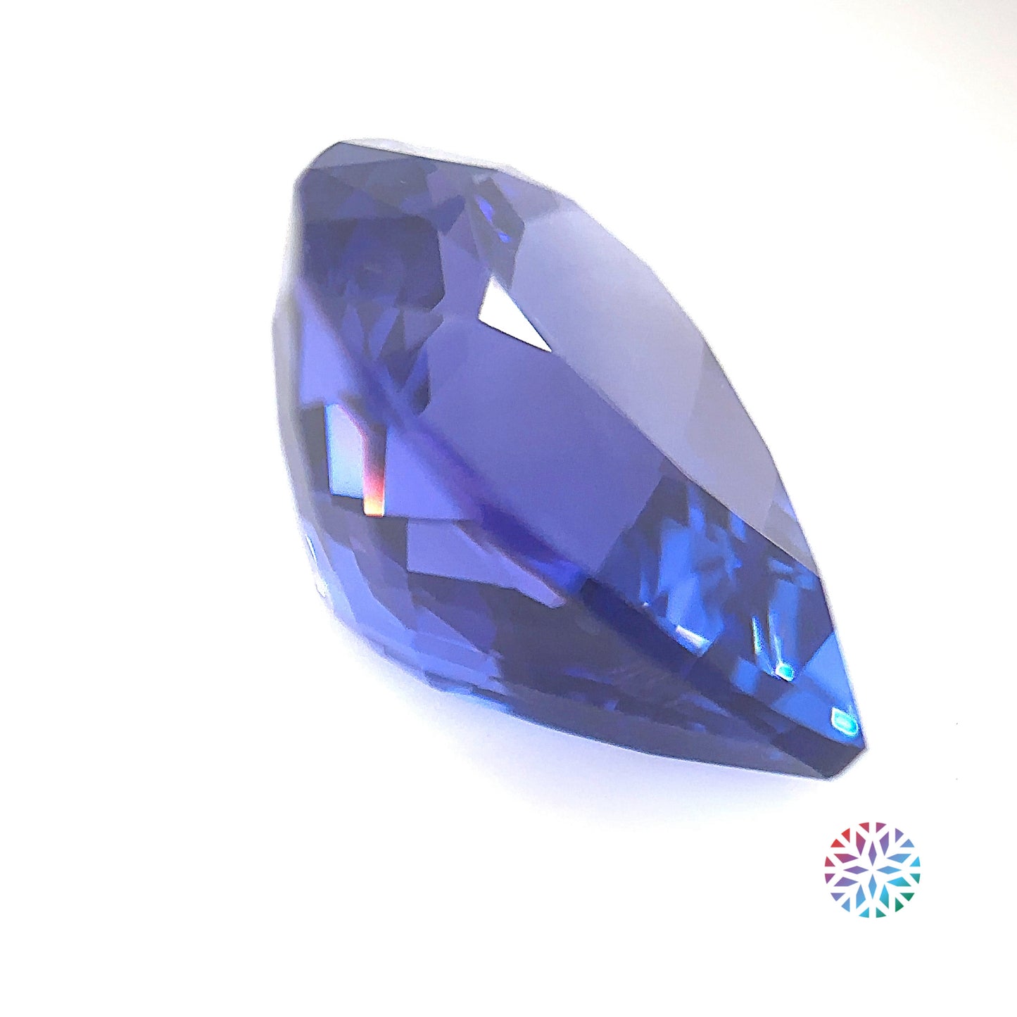 Tanzanite- Pear, 7.66ct, 14.2 x 11.5 x 8.0mm