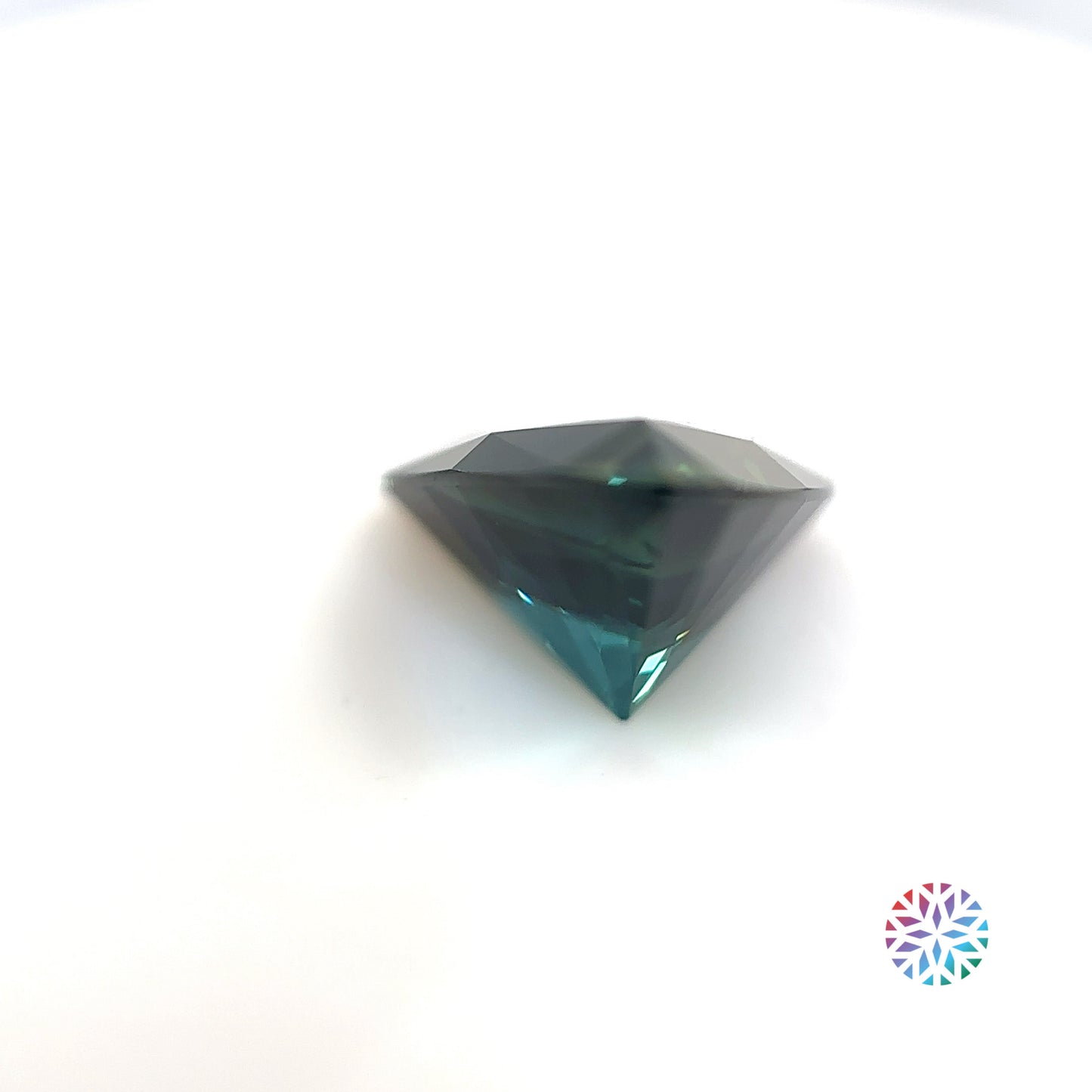 Teal Sapphire- Fancy, 4.8ct, 11.6 x 10.9 x 6.7mm
