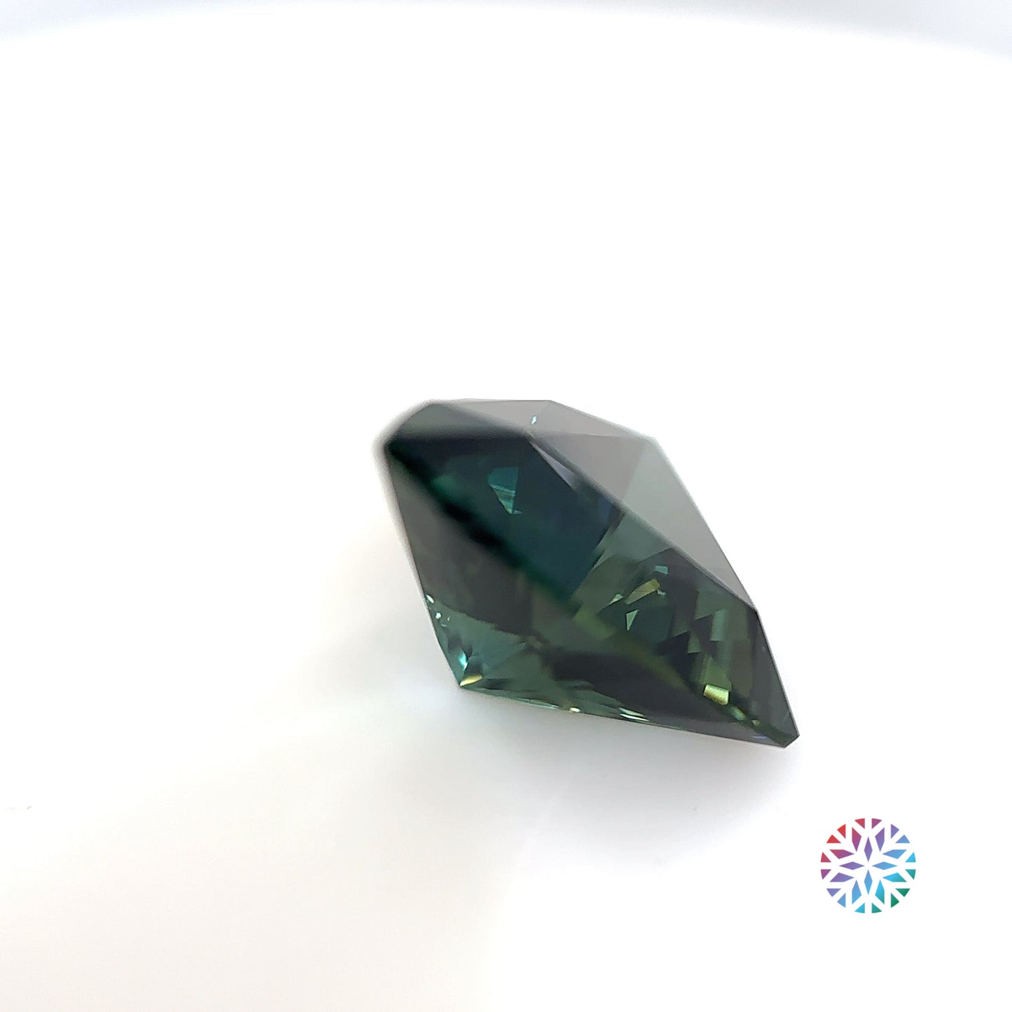 Teal Sapphire- Fancy, 4.8ct, 11.6 x 10.9 x 6.7mm