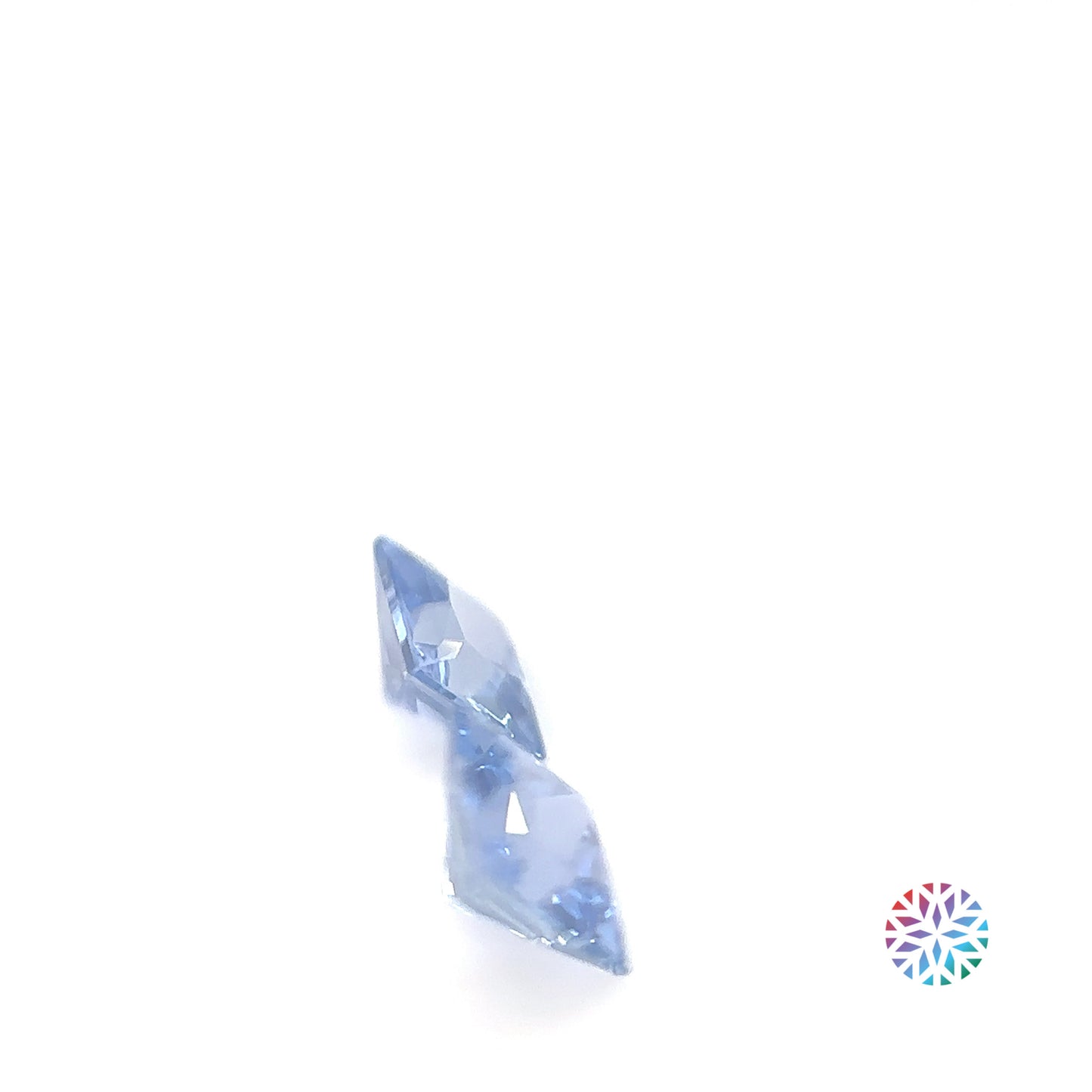 Blue Sapphire pair - Square, 0.88ct, 4.1 x 4.1mm