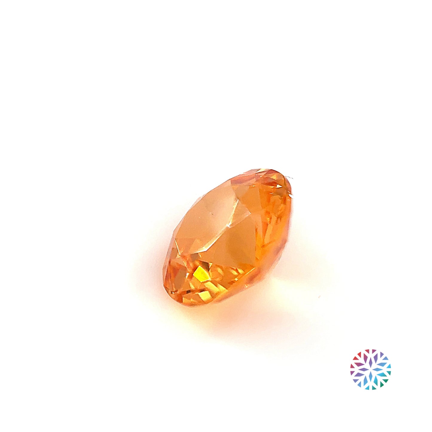 Mandarin Garnet- Round, 1.64ct, 7.1 x 7.1 x 4.2mm