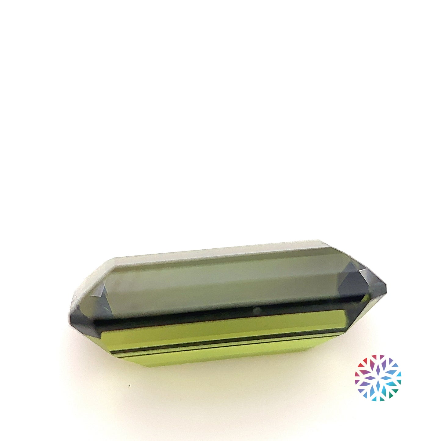 Green Sapphire- Emerald, 4.15ct, 12.9 x 6.1 x 4.7mm