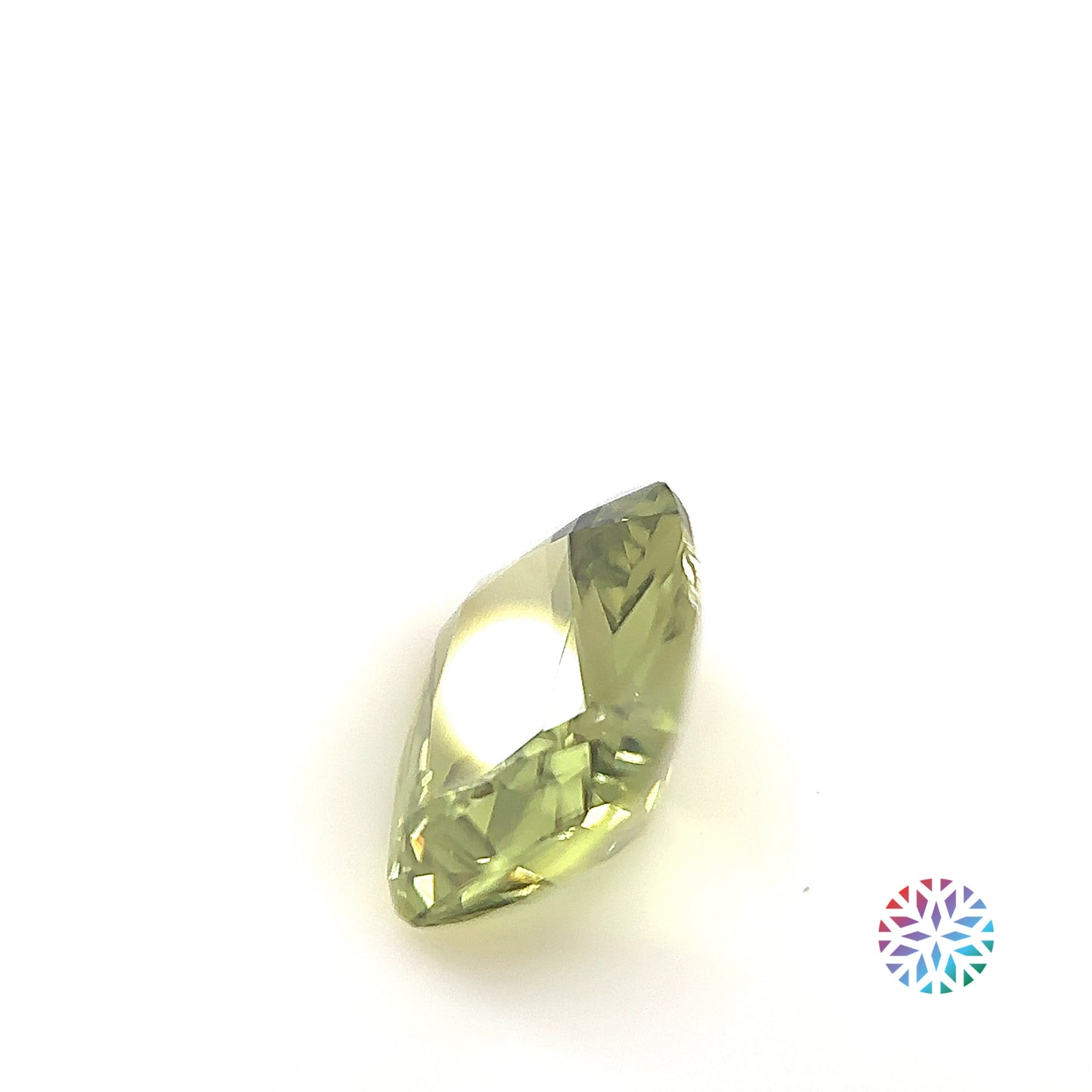 Green Sapphire- Cushion, 2.08ct, 8.7 x 6.9 x 4.2mm