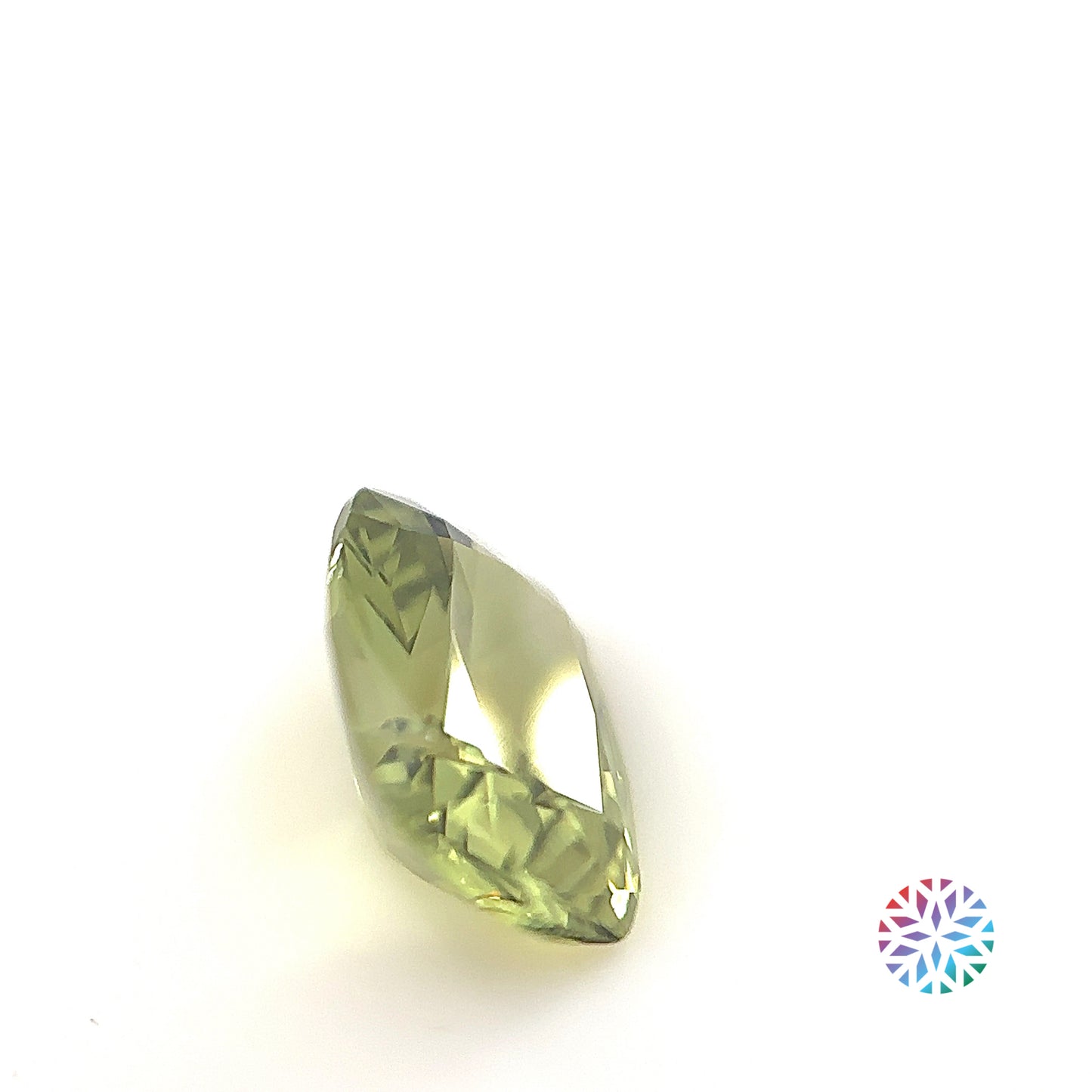 Green Sapphire- Cushion, 2.08ct, 8.7 x 6.9 x 4.2mm