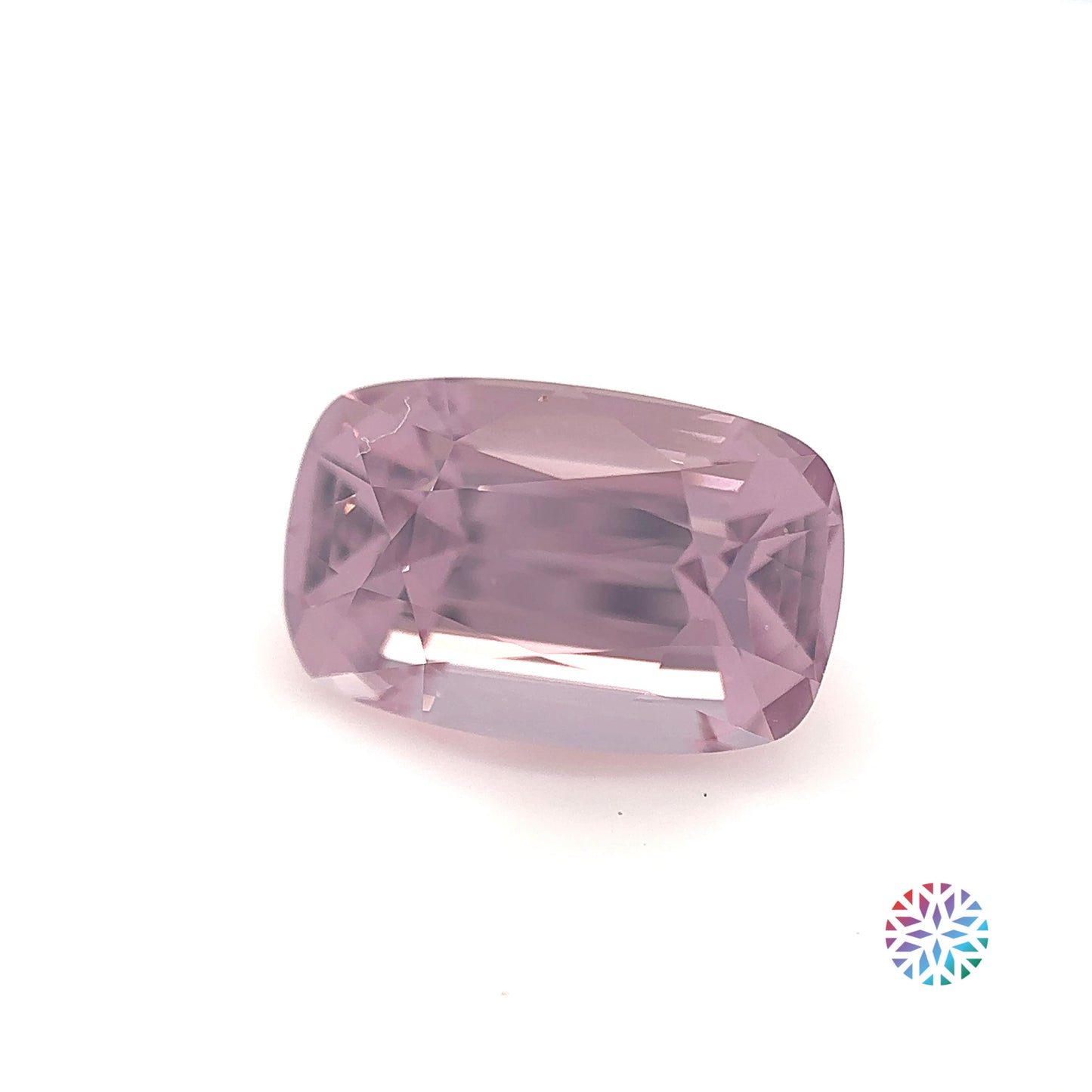 Pink Spinel- Cushion, 6.31ct, 12.6 x 8.1 x 7.3mm
