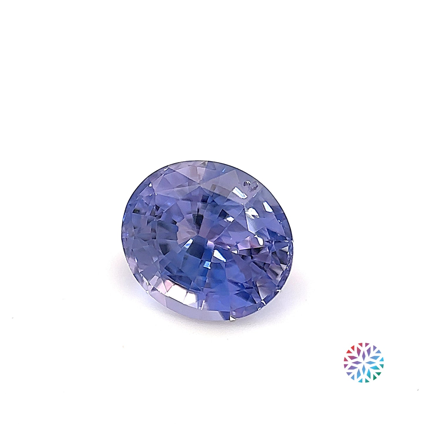 Violet Sapphire- Oval, 2.98ct, 8.8 x 7.8 x 5.3mm, (N)