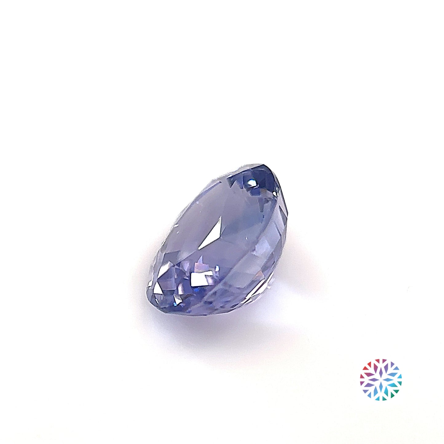 Violet Sapphire- Oval, 2.98ct, 8.8 x 7.8 x 5.3mm, (N)