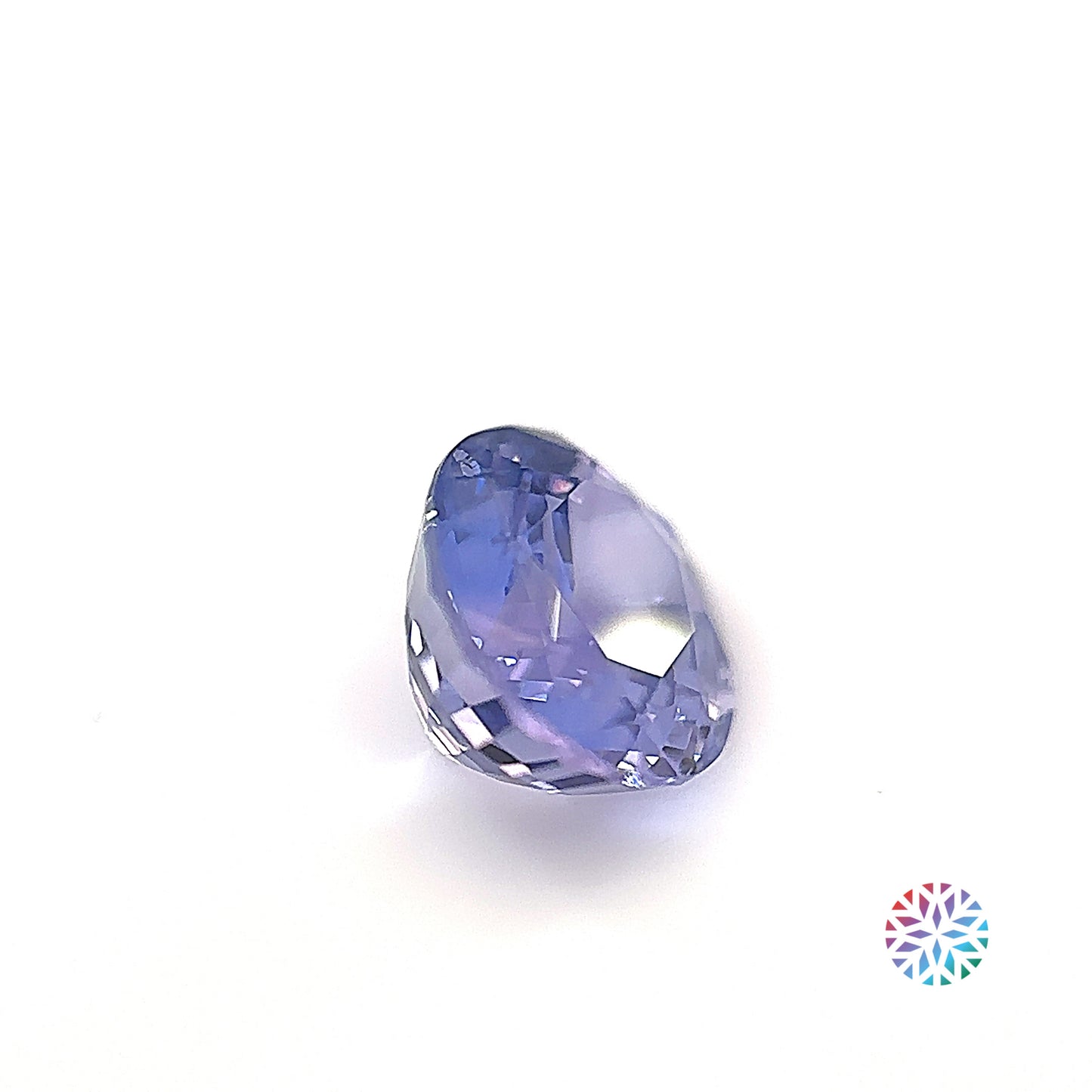 Violet Sapphire- Oval, 2.98ct, 8.8 x 7.8 x 5.3mm, (N)