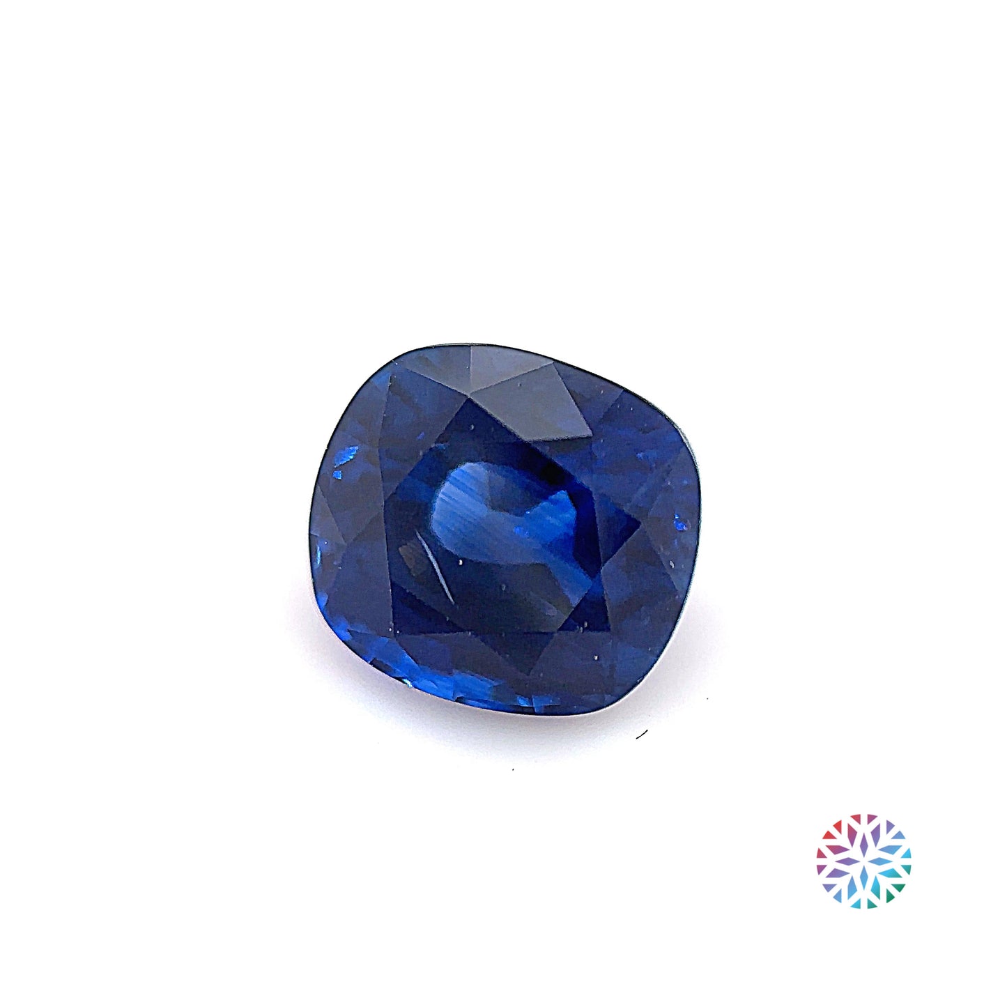 Blue Sapphire- Cushion, 2.43ct, 7.5 x 6.9 x 5.1mm