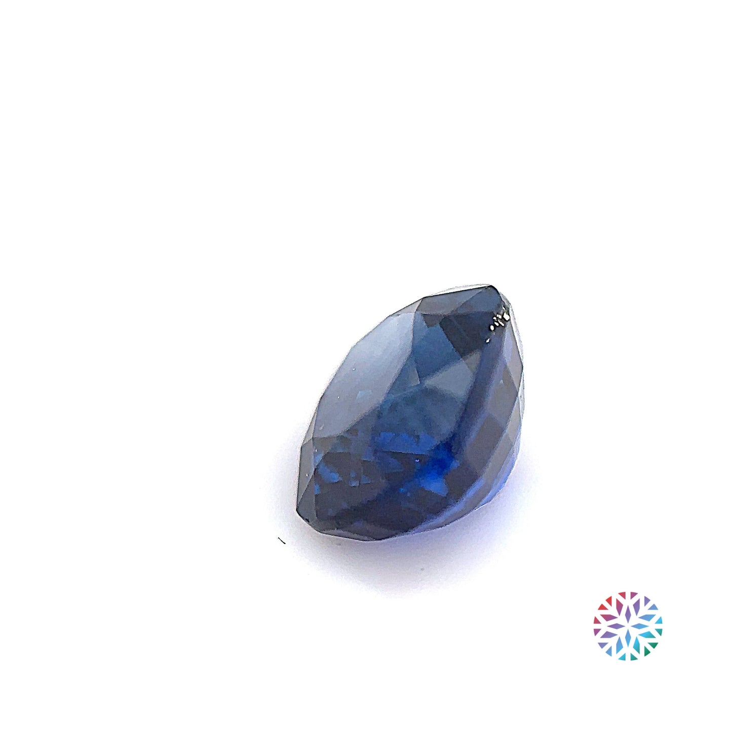 Blue Sapphire- Cushion, 2.43ct, 7.5 x 6.9 x 5.1mm