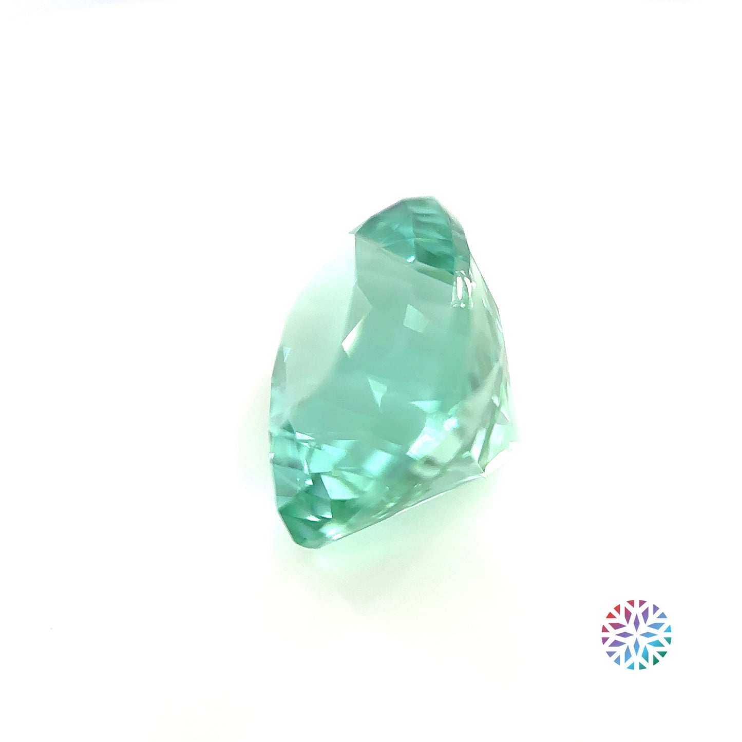 Mint Tourmaline- Cushion, 5.61ct, 11.2 x 9.0 x 8.2mm