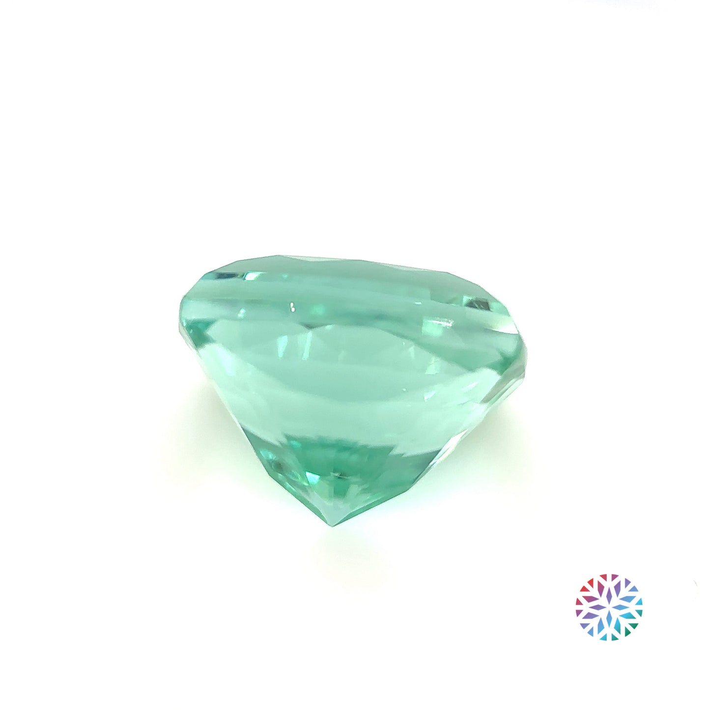 Mint Tourmaline- Cushion, 5.61ct, 11.2 x 9.0 x 8.2mm