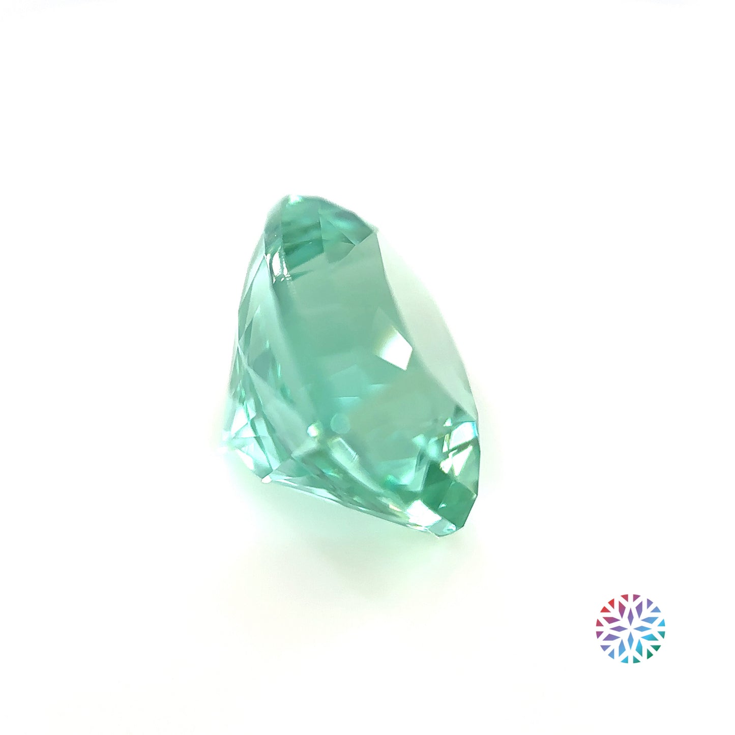 Mint Tourmaline- Cushion, 5.61ct, 11.2 x 9.0 x 8.2mm