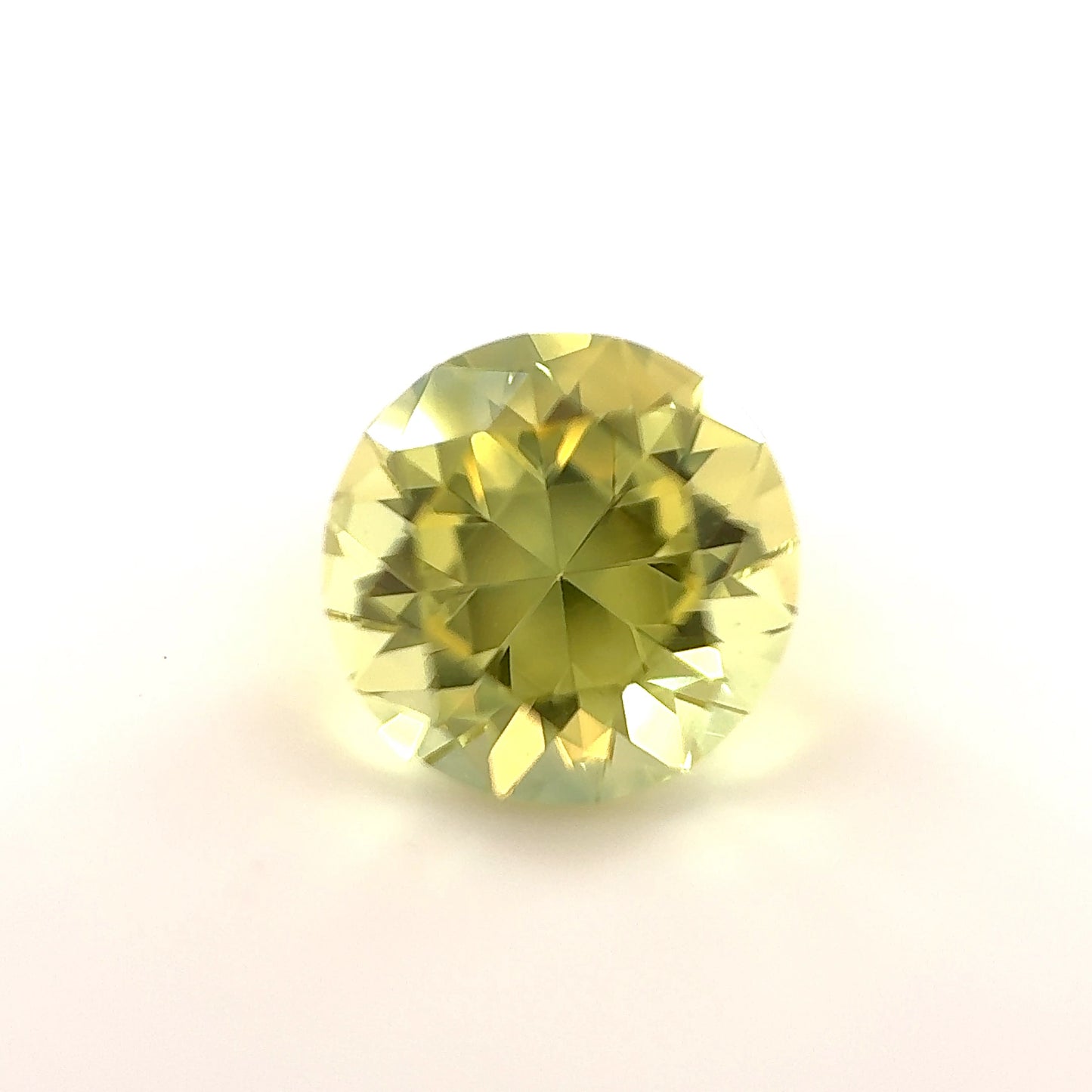 Yellow Sapphire- Round, 2.21ct, 7.6 x 7.6 x 5.3mm, (N)