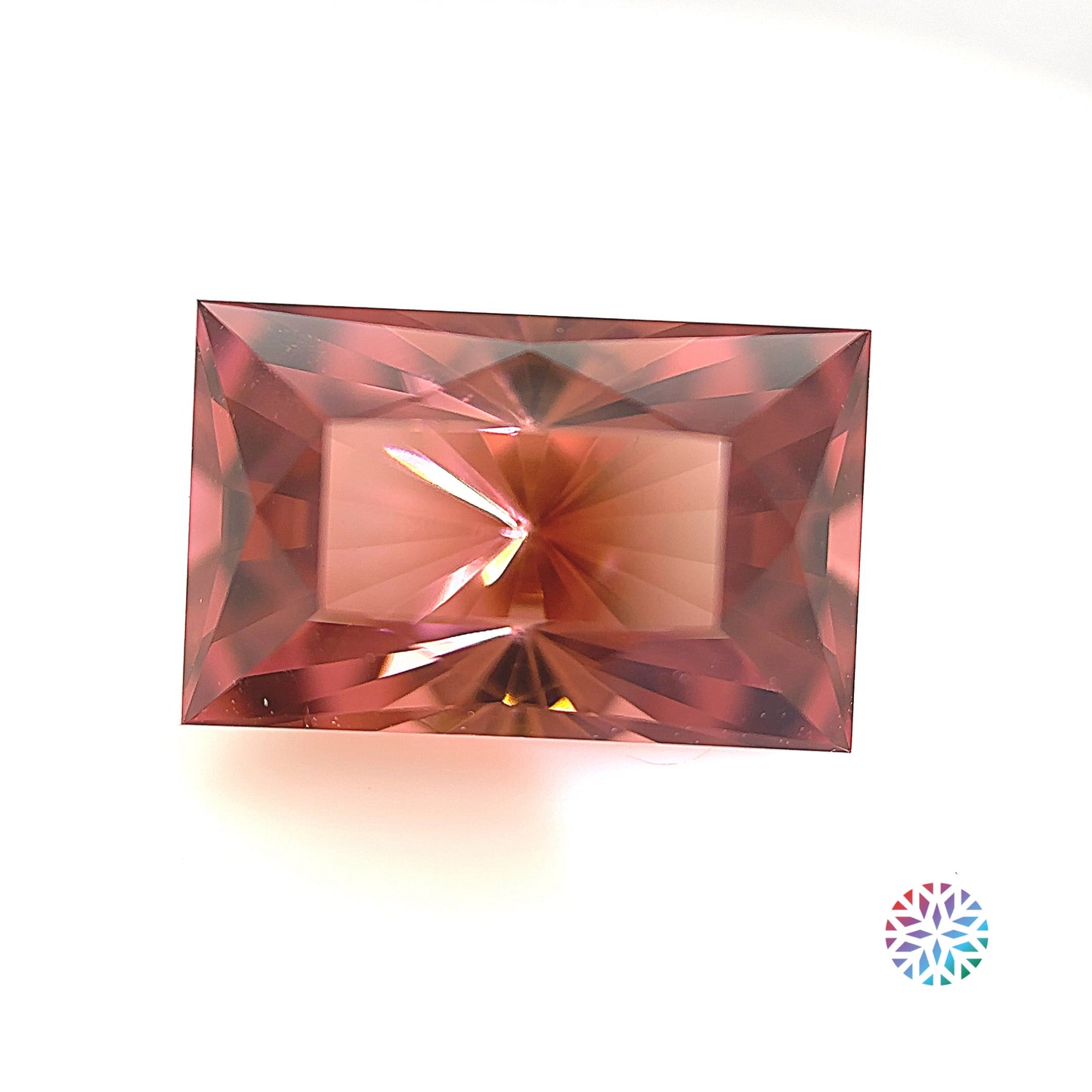Pink Tourmaline- Baguette, 10ct, 14.6 x 9.2 x 9.8mm
