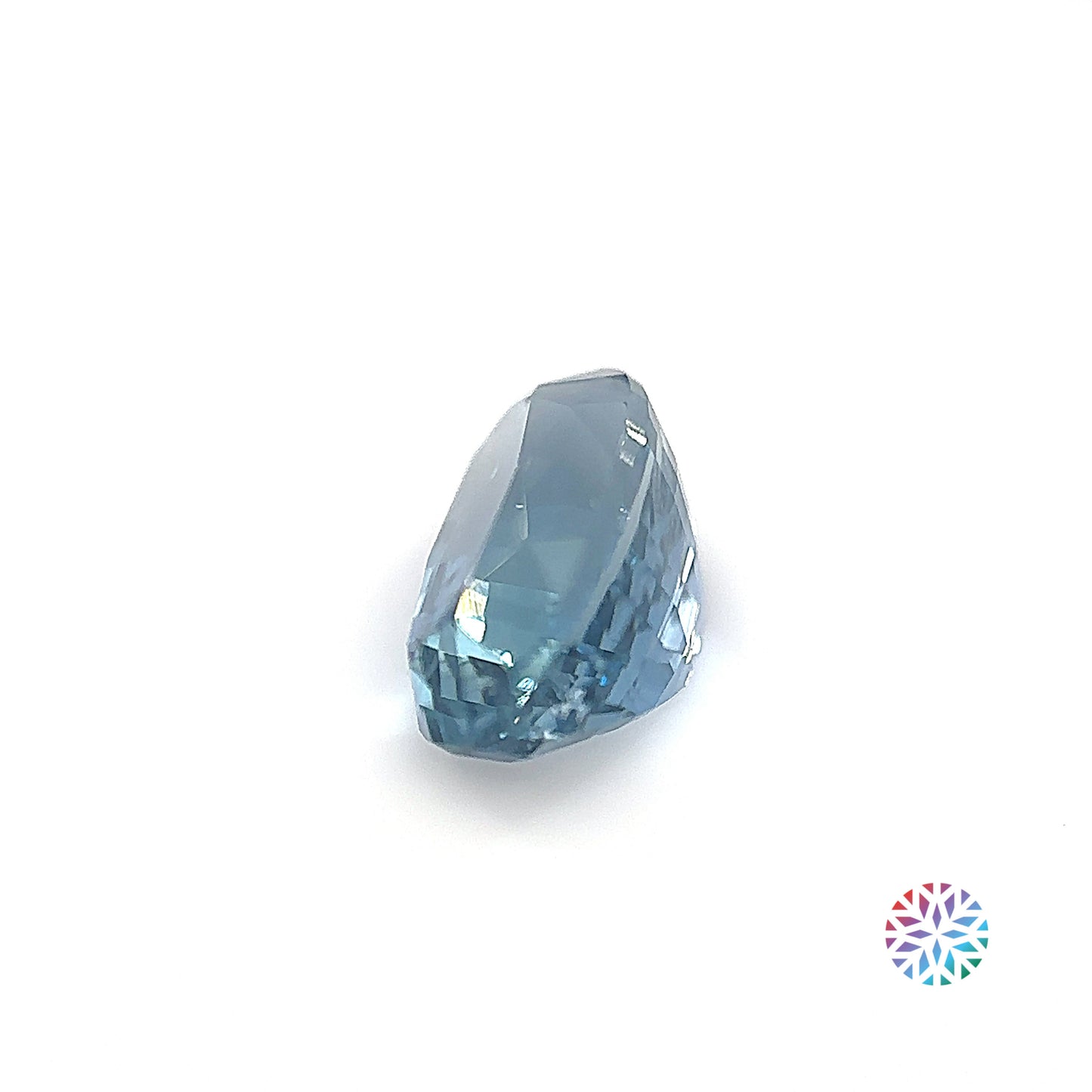 B/G Sapphire- Oval, 3.83ct, 10.1 x 7.0 x 6.1mm, (N)