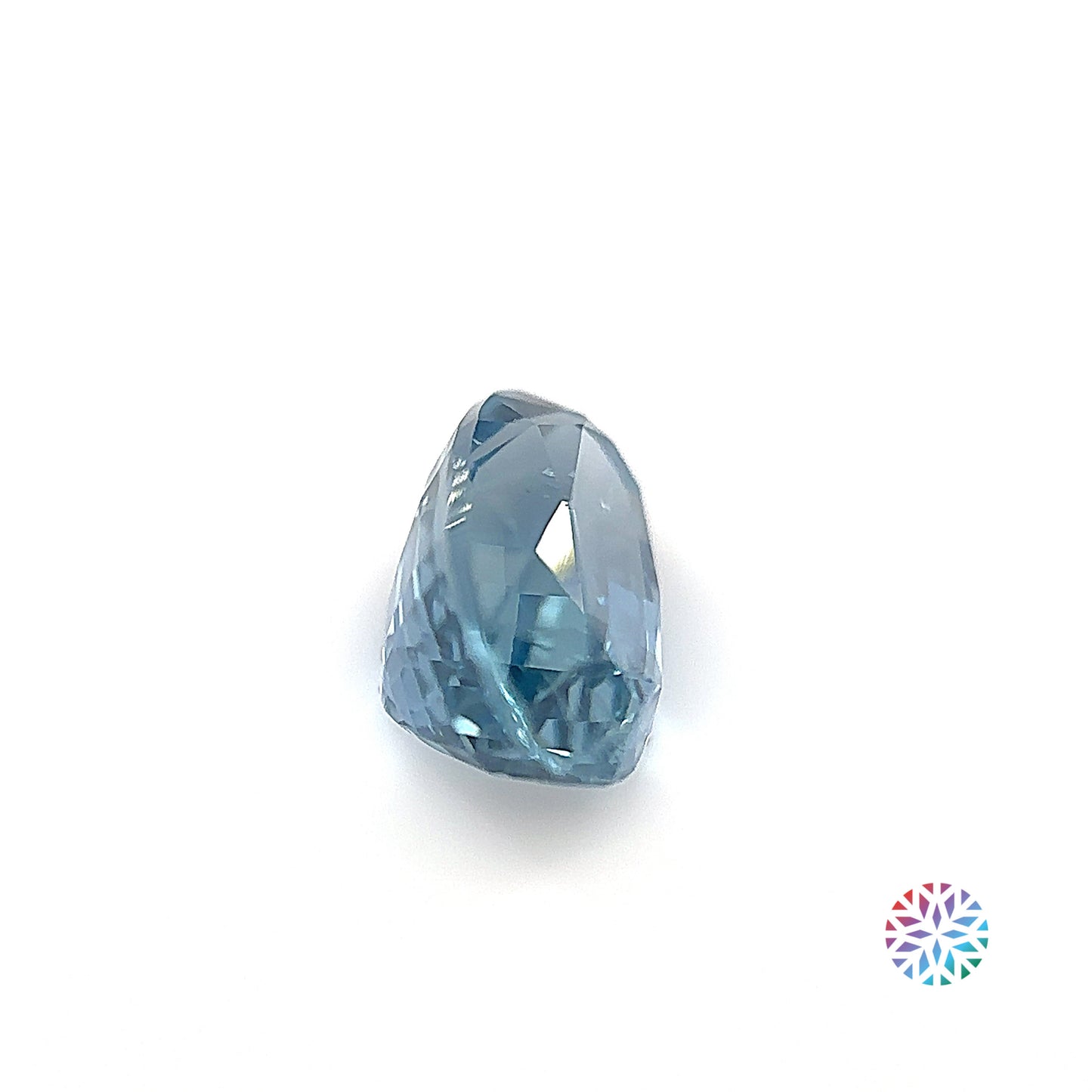 B/G Sapphire- Oval, 3.83ct, 10.1 x 7.0 x 6.1mm, (N)