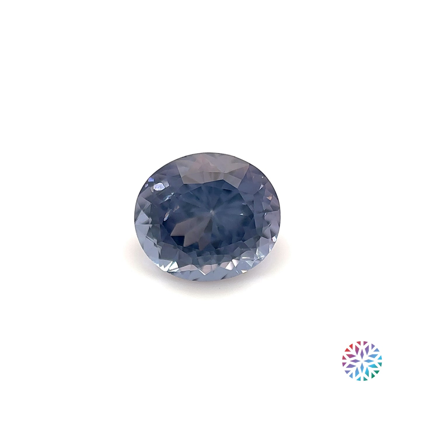 Grey Spinel- Oval, 2.46ct, 8.5 x 7.5 x 5.6mm