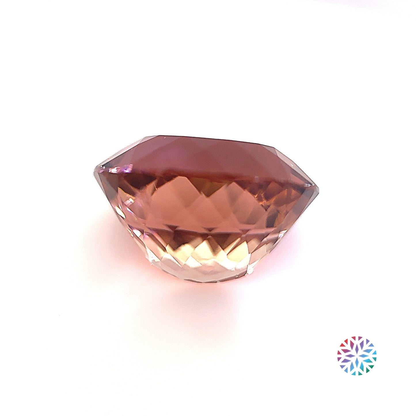 B/C Tourmaline- Oval, 7.06ct, 13.0 x 10.7 x 8.1mm