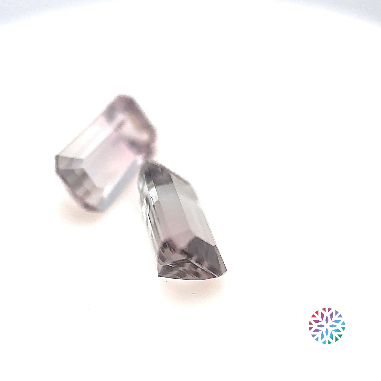 B/C Tourmaline pair - Emerald, 3.63ct, 9.4 x 5.3mm