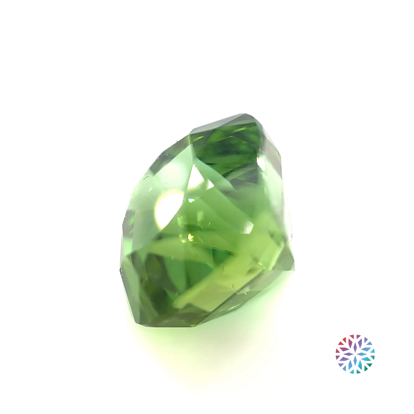 Mint Tourmaline- Cushion, 16.29ct, 14.2 x 14.0 x 12.1mm