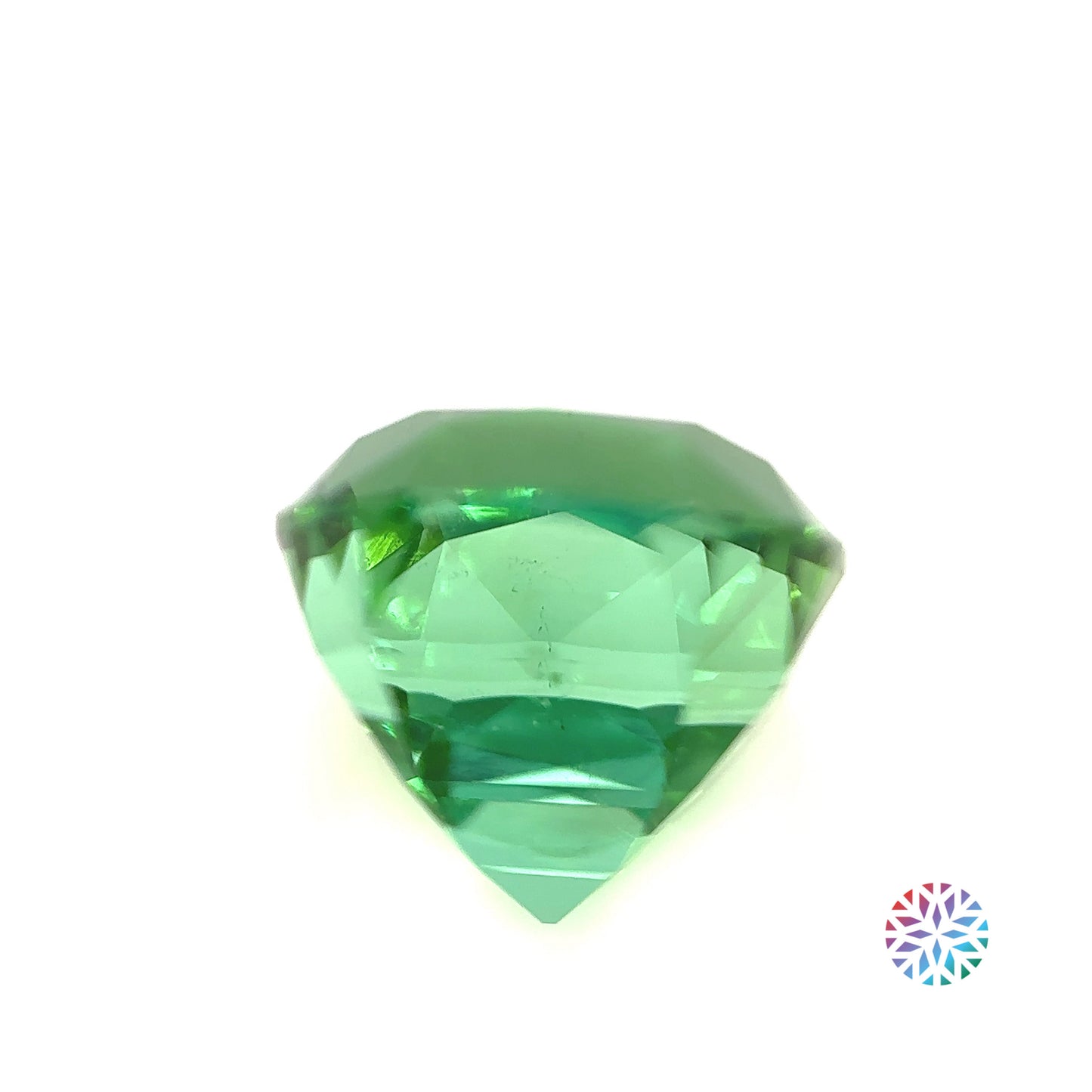 Mint Tourmaline- Cushion, 16.29ct, 14.2 x 14.0 x 12.1mm