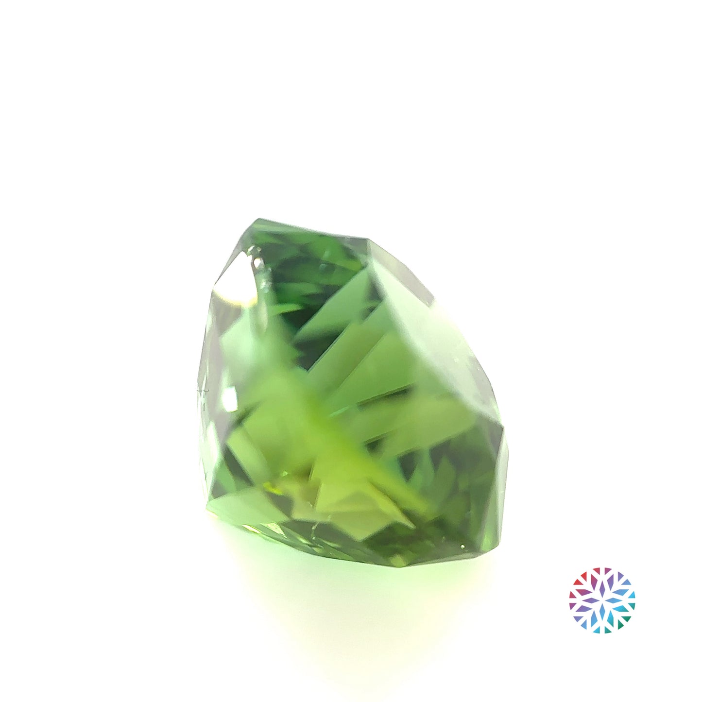 Mint Tourmaline- Cushion, 16.29ct, 14.2 x 14.0 x 12.1mm