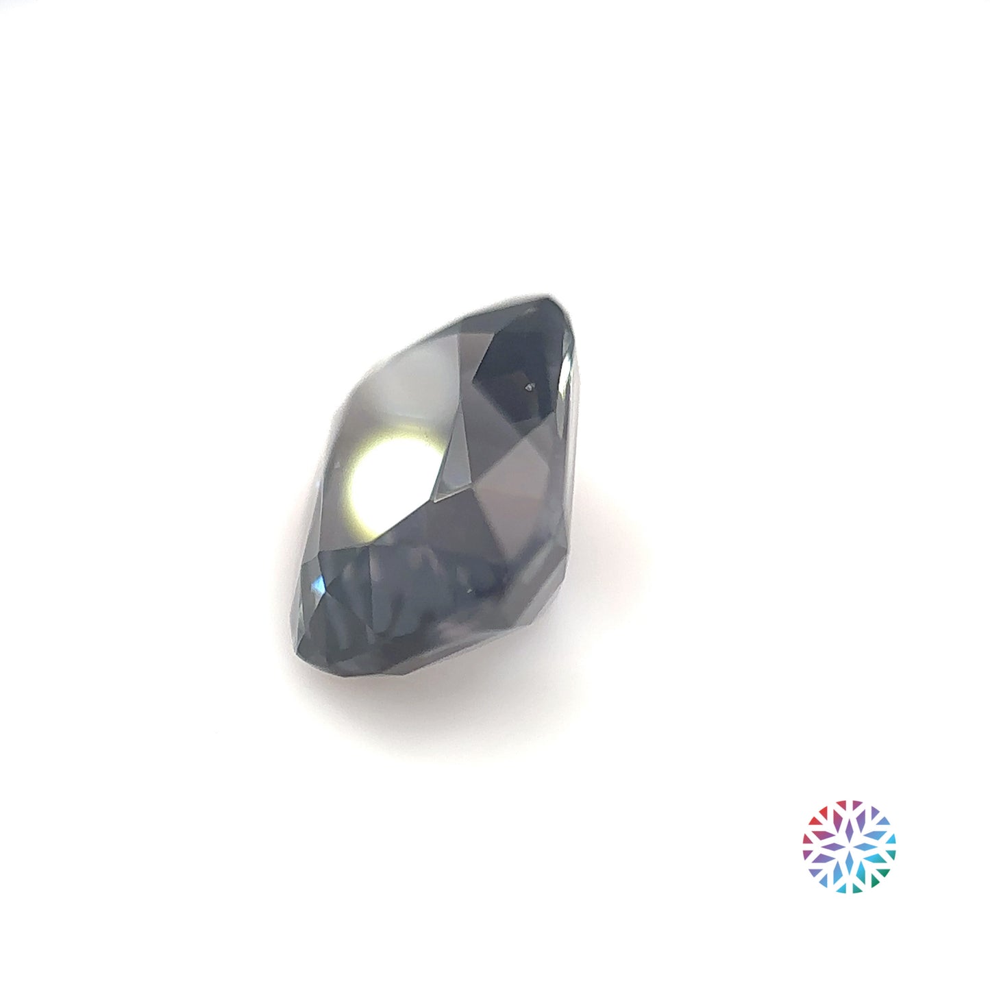 Grey Spinel- Cushion, 4.67ct, 10.5 x 8.4 x 6.3mm