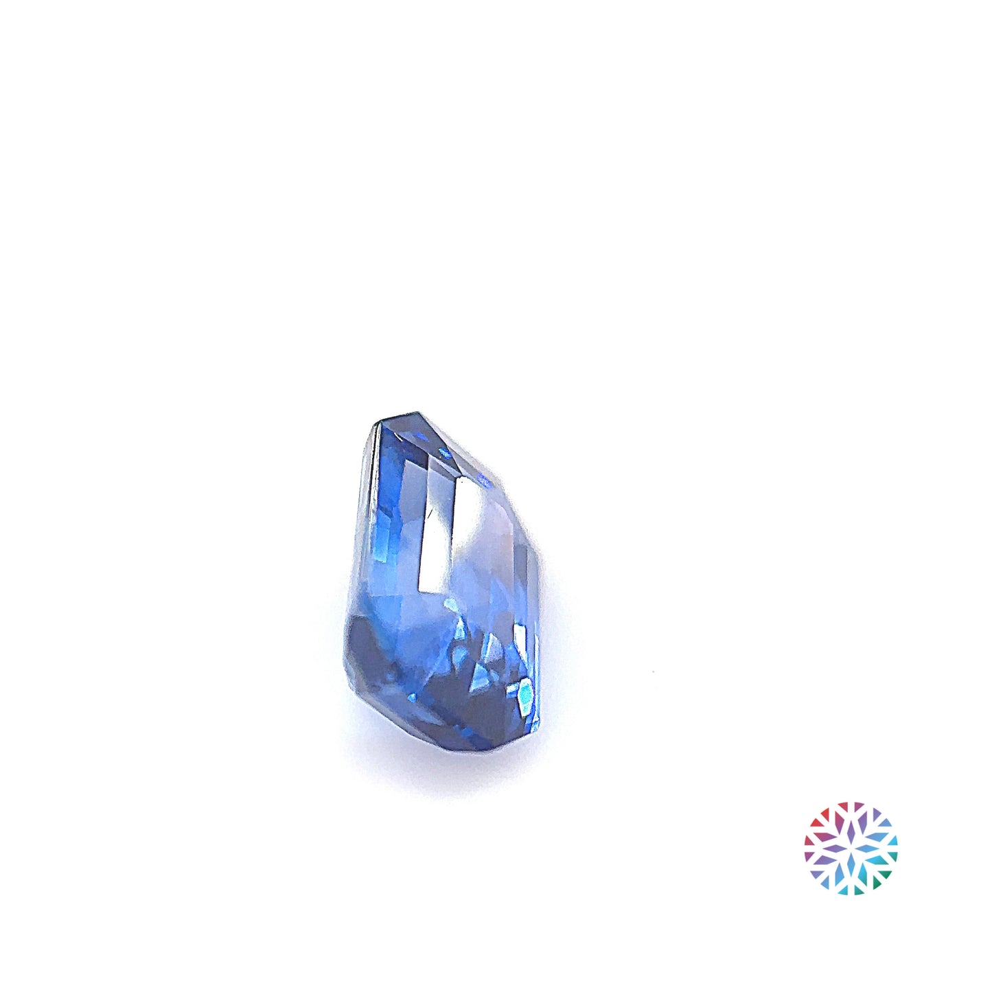 Blue Sapphire- Emerald, 1.16ct, 7.2 x 5.0 x 3.4mm