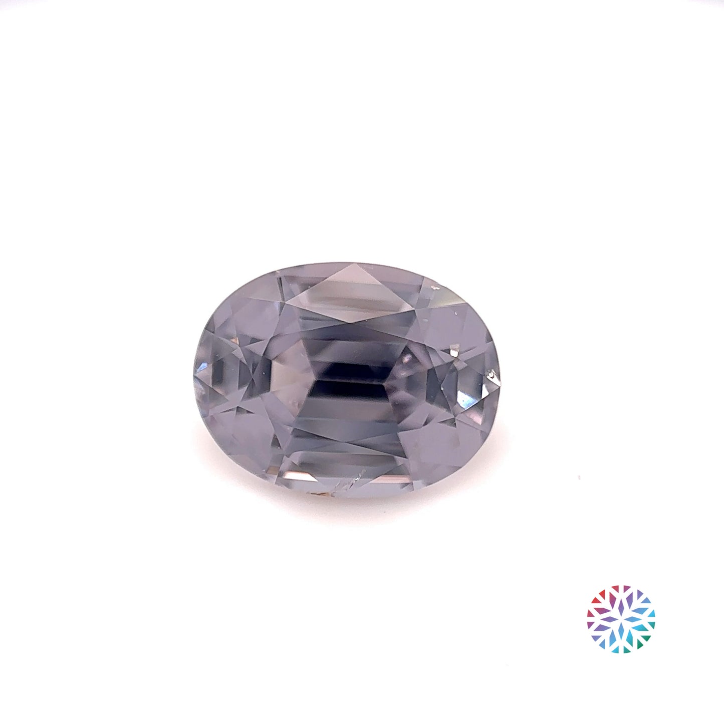 Grey Spinel- Oval, 3.44ct, 10.4 x 8.0 x 5.5mm