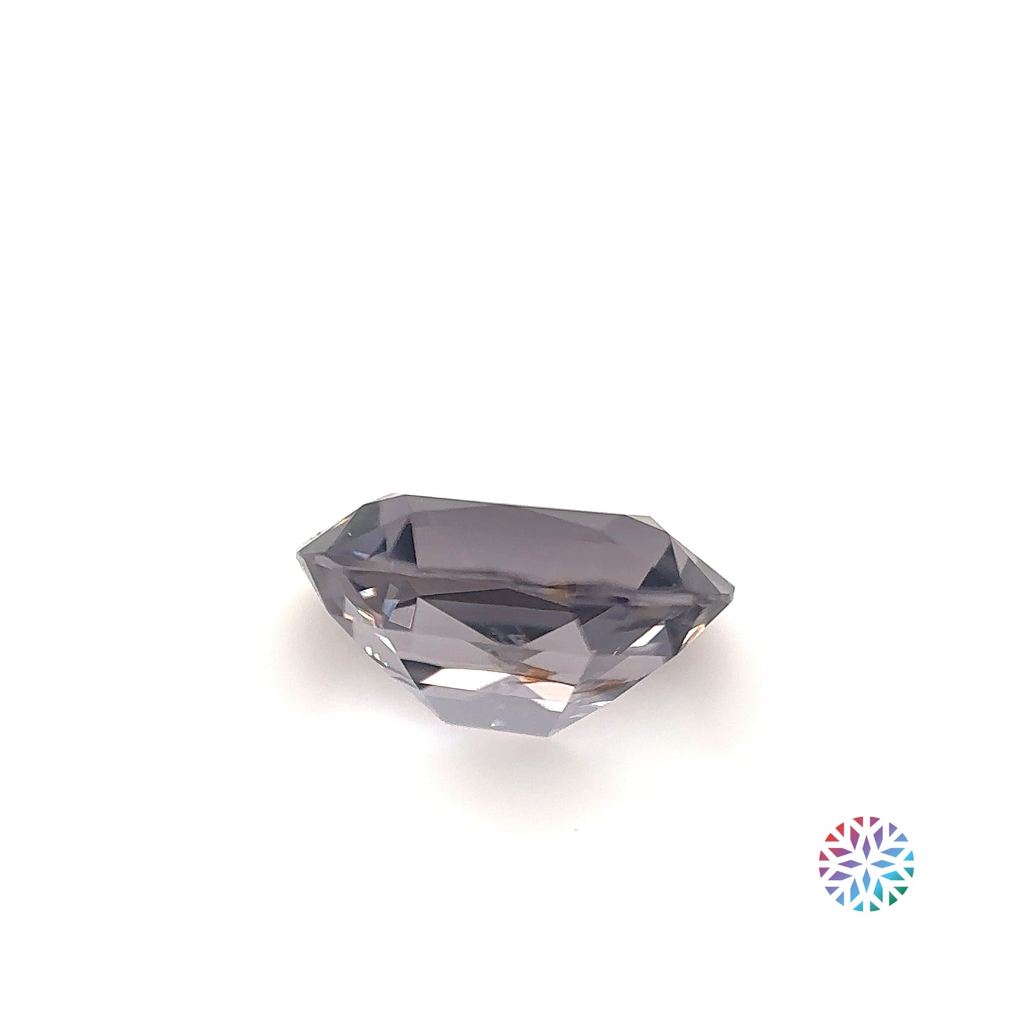 Grey Spinel- Oval, 3.44ct, 10.4 x 8.0 x 5.5mm