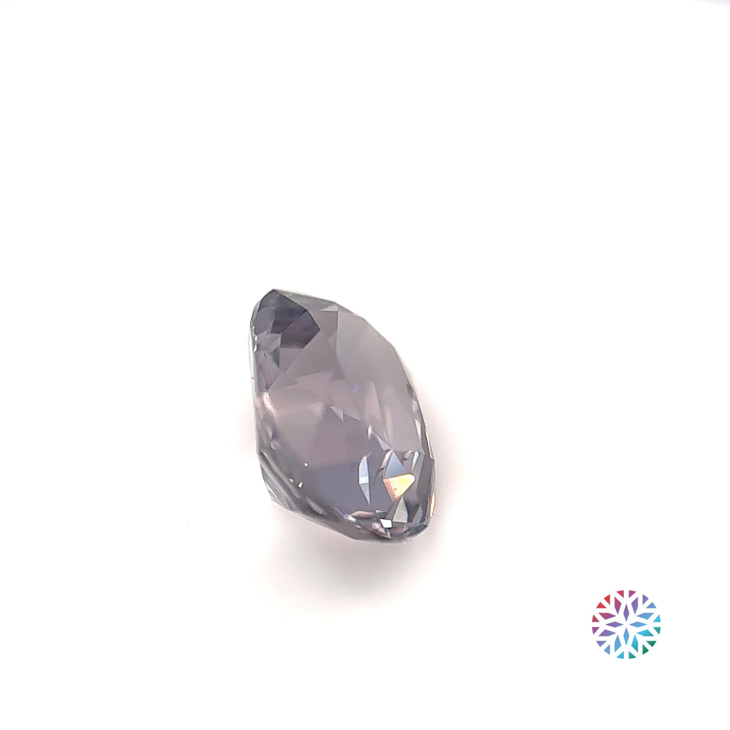 Grey Spinel- Oval, 3.44ct, 10.4 x 8.0 x 5.5mm