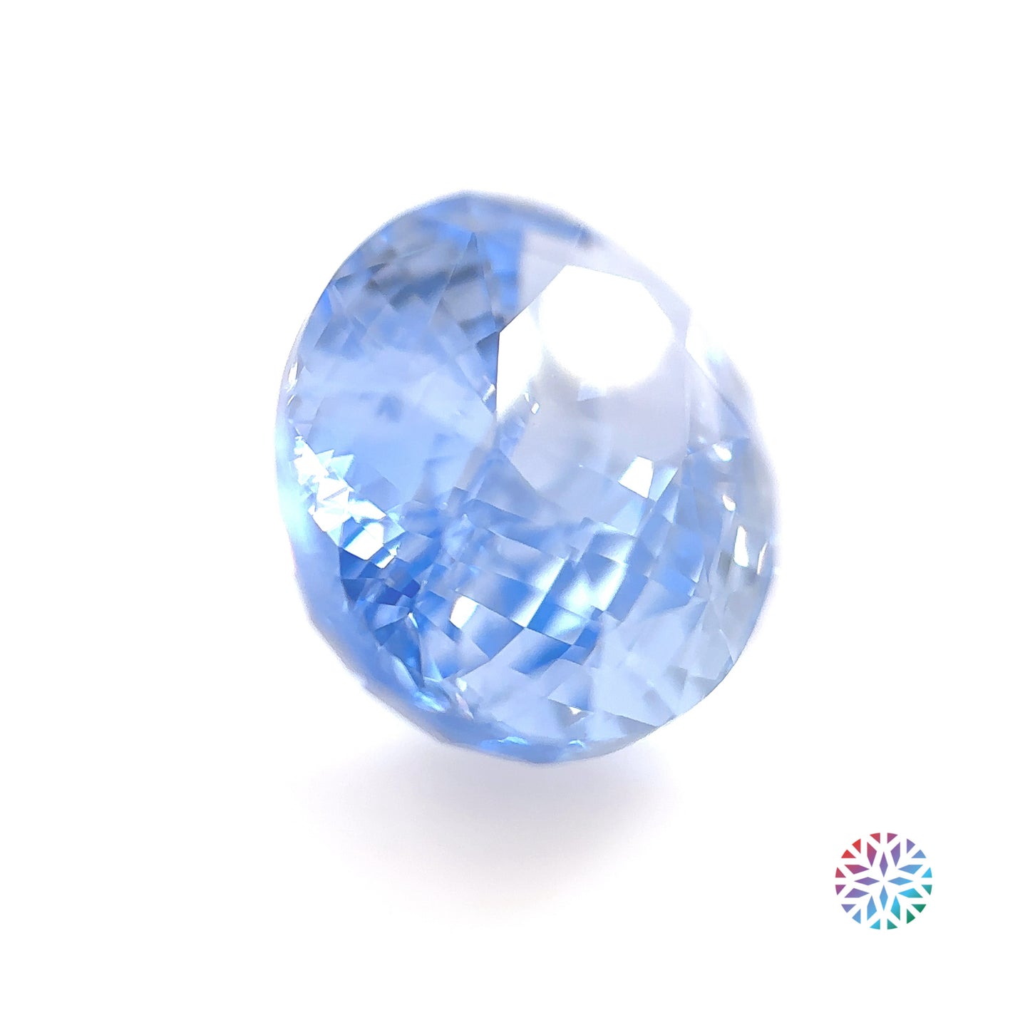 Blue Sapphire- Oval, 13.6ct, 15.7 x 12.3 x 7.9mm