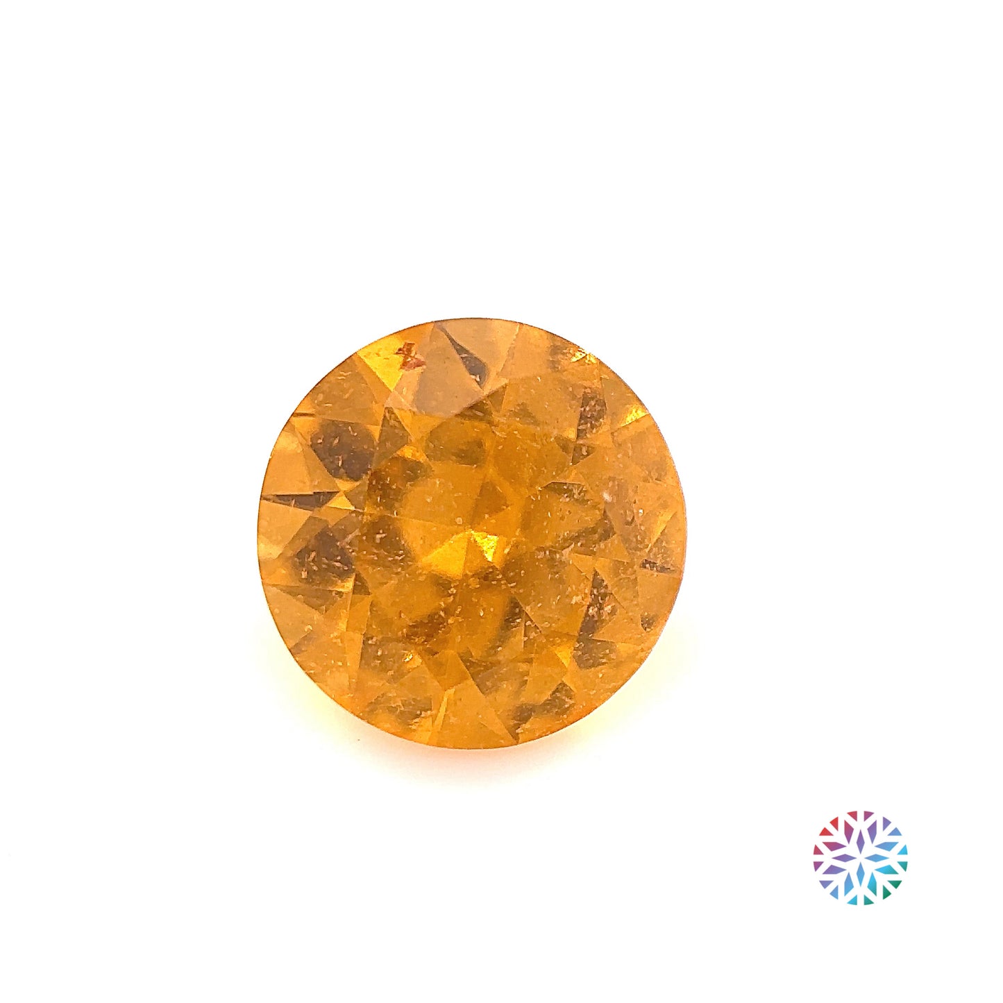 Spessartite- Round, 2.24ct, 8.0 x 8.0 x 4.9mm