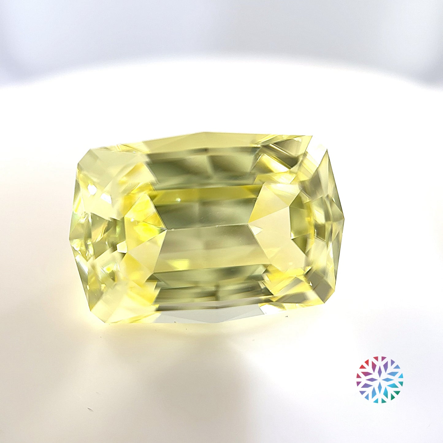 Amblygonite- Fancy, 12.89ct, 16.5 x 11.5 x 9.0mm