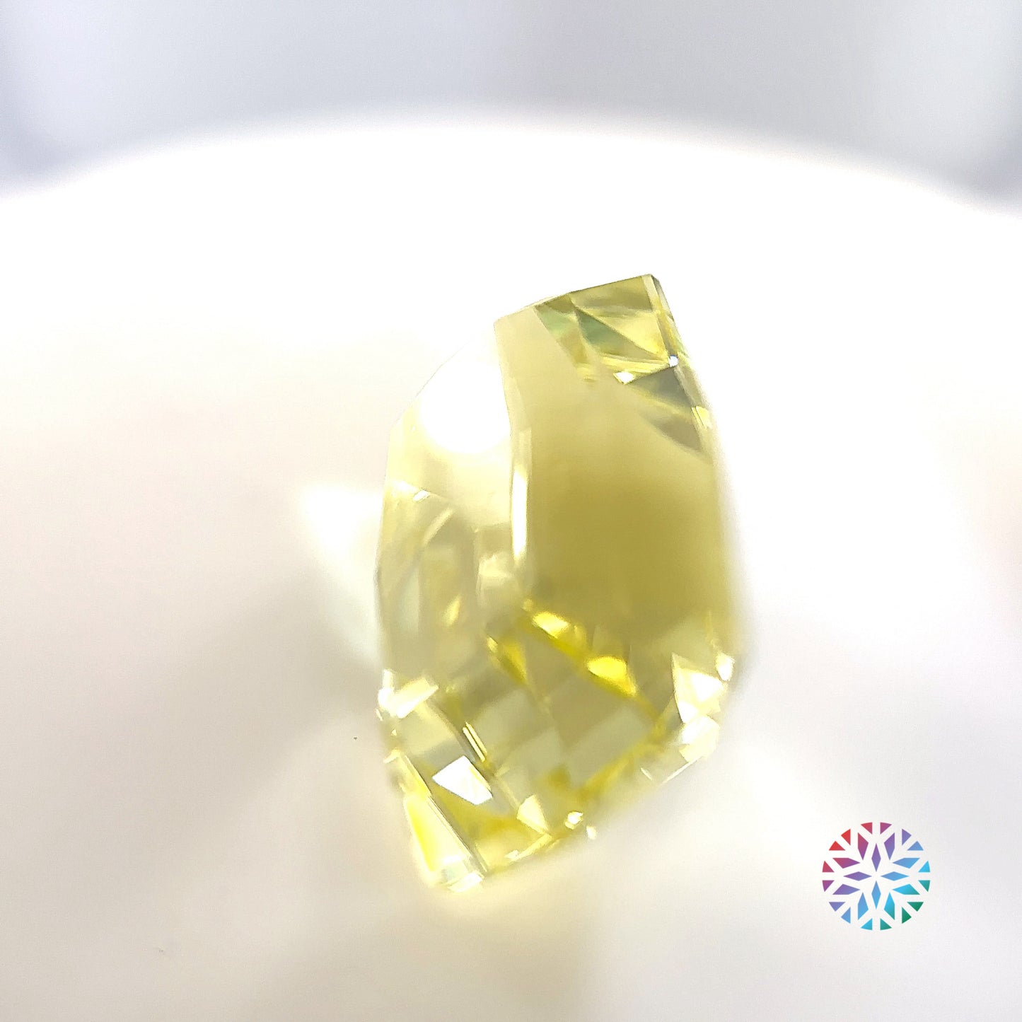 Amblygonite- Fancy, 12.89ct, 16.5 x 11.5 x 9.0mm