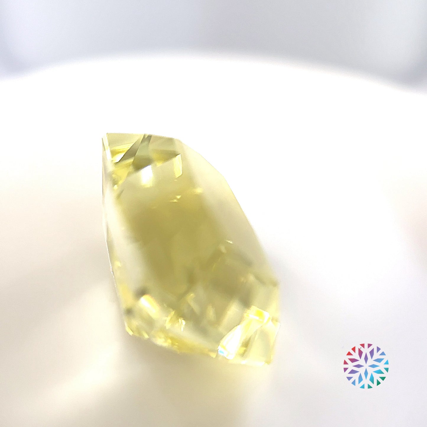 Amblygonite- Fancy, 12.89ct, 16.5 x 11.5 x 9.0mm